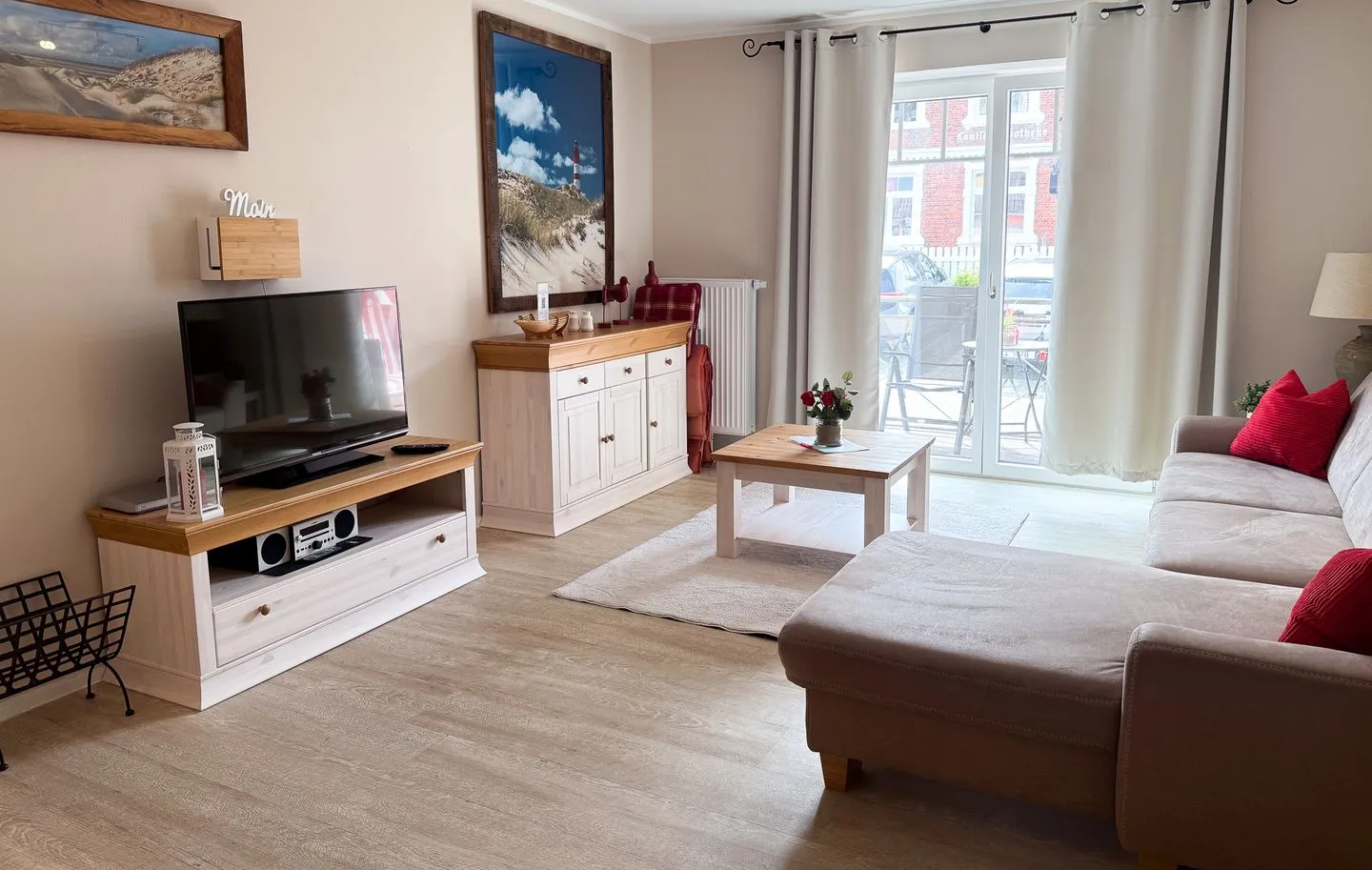 Strand Residenz Ferienwohnung *Strand Residenz 11* Wittdün auf Amrum - Wohnzimmer