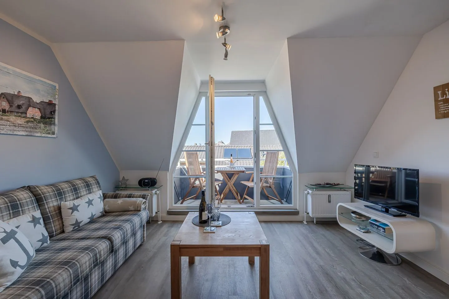 Dünenrand Wenningstedt-Braderup - Wohnzimmer