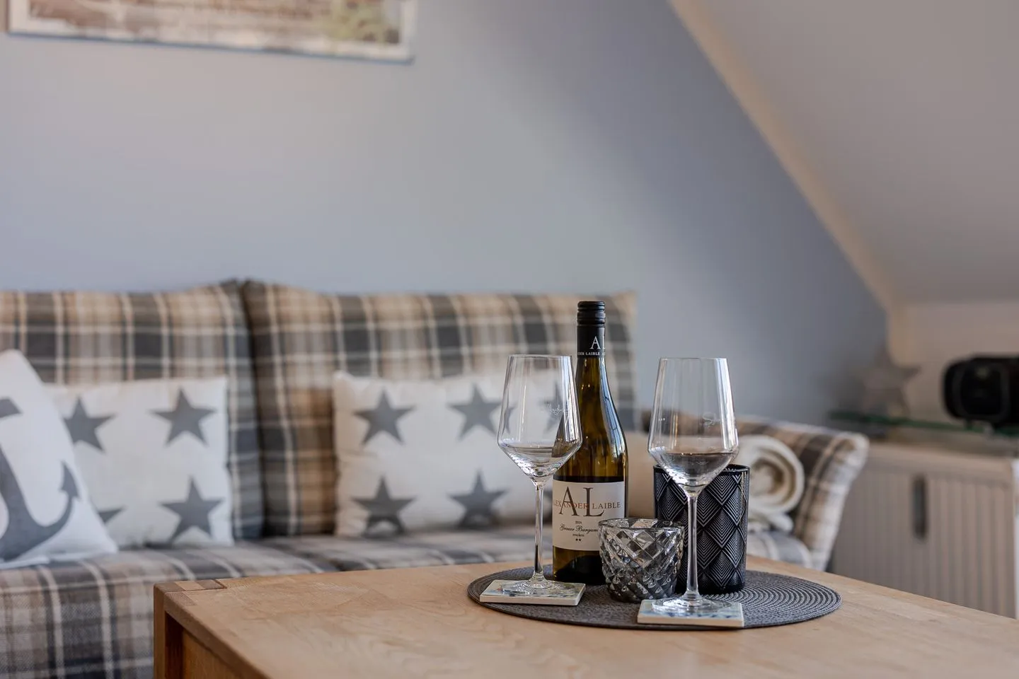 Dünenrand Wenningstedt-Braderup - Wohnzimmer