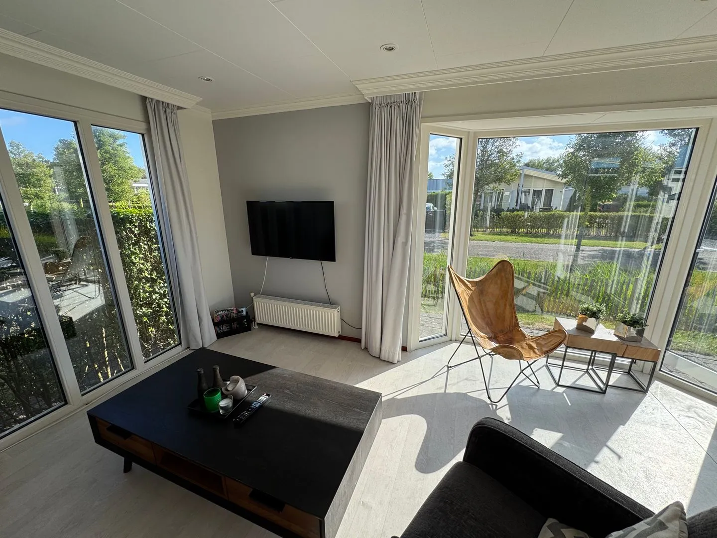 Breskens Chalet Huis Joschi mit Zaun Haus Nr. G139 Zeeland -