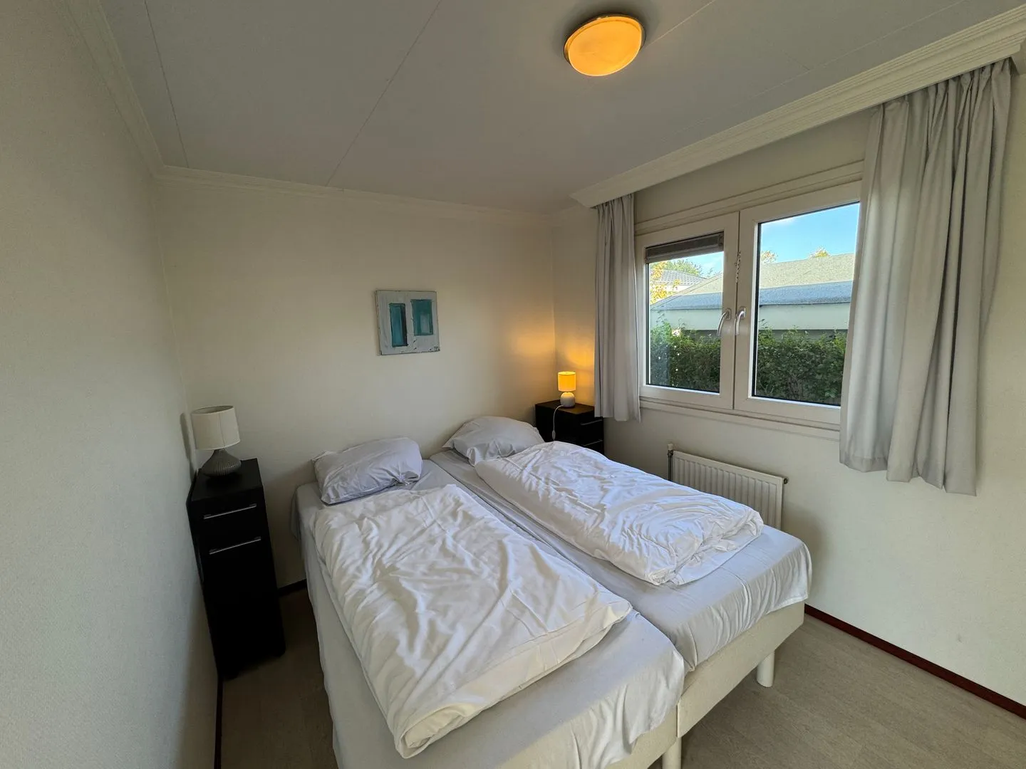 Breskens Chalet Huis Joschi mit Zaun Haus Nr. G139 Zeeland -