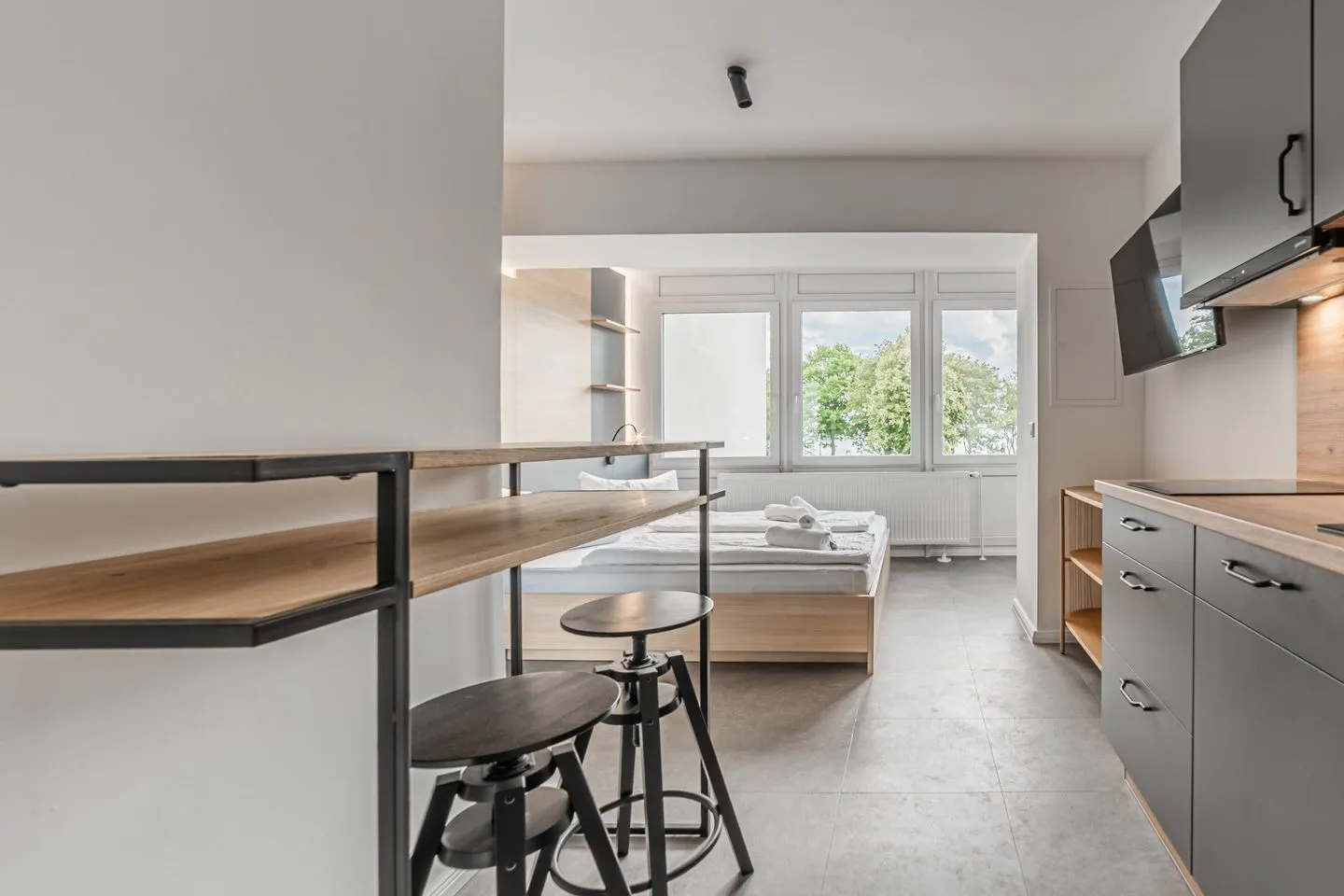 Ferienwohnung Nordwind Quartier Eckernförde Eckernförde - Küche / Küchenzeile