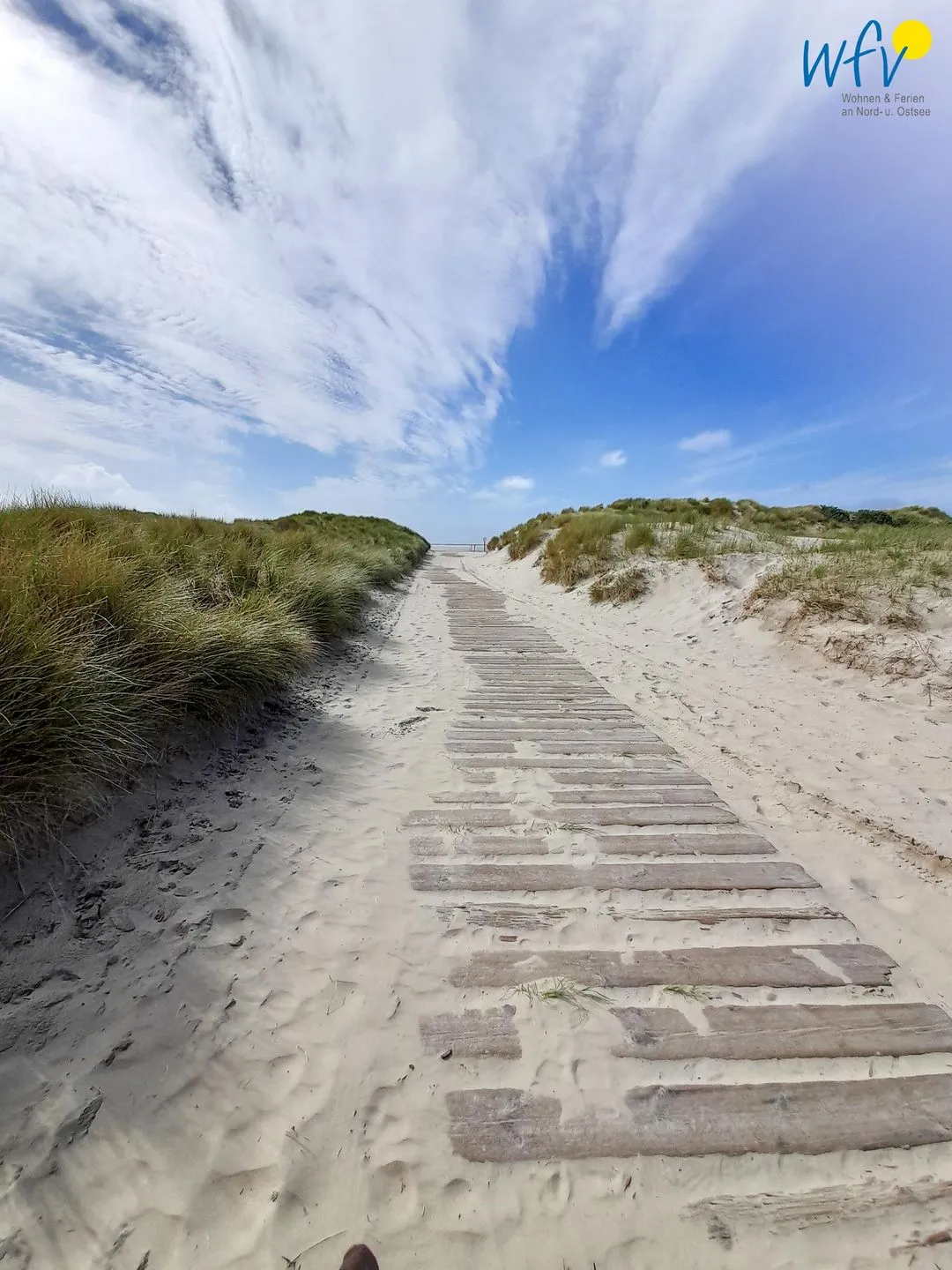 Strandhus Ferienwohnung Panorama Ausblick Borkum - Meerblick