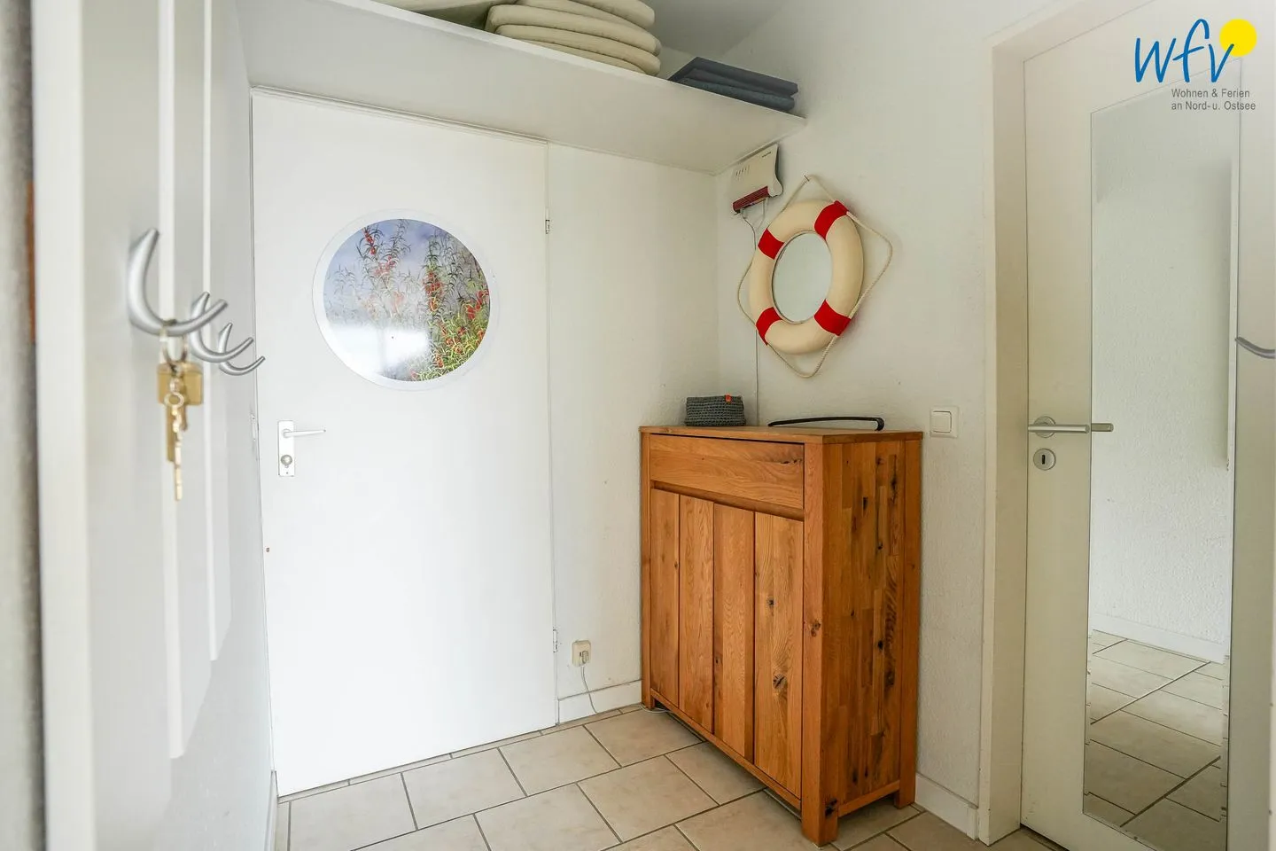 Haus Rasmus Ferienwohnung Kiebitzkoje Langeoog - Flur