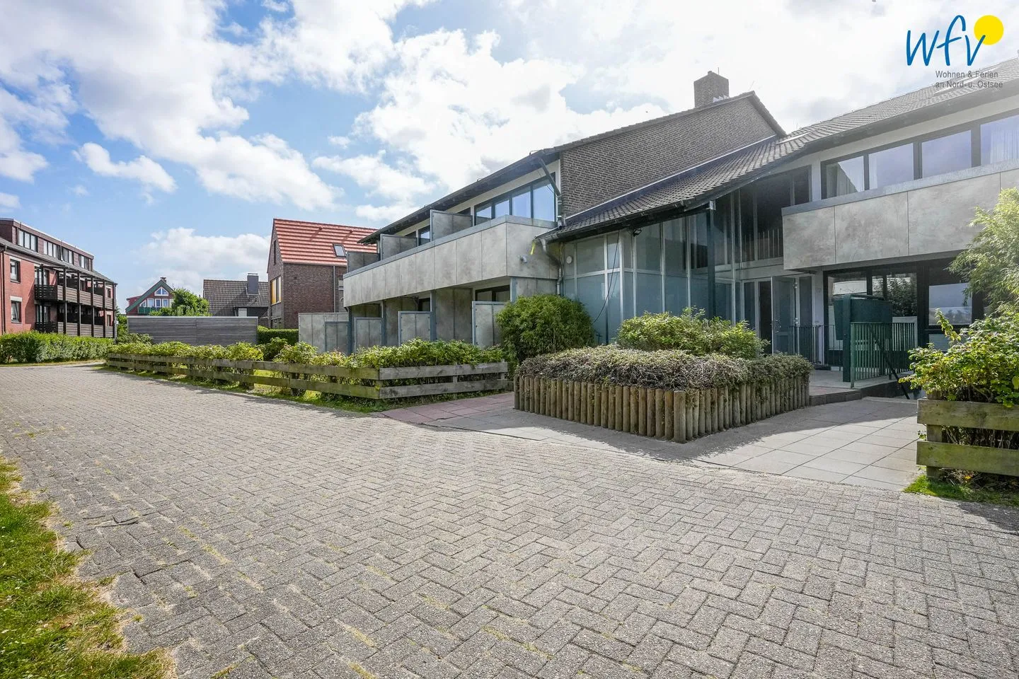 Haus Rasmus Ferienwohnung Kiebitzkoje Langeoog - Hauptansicht