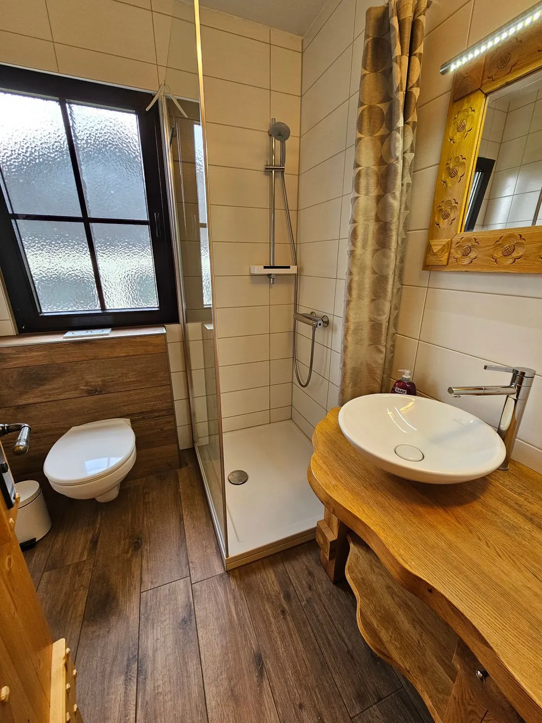 Feriendorf Hochbergle Haus 34 Lechbruck am See - Badezimmer