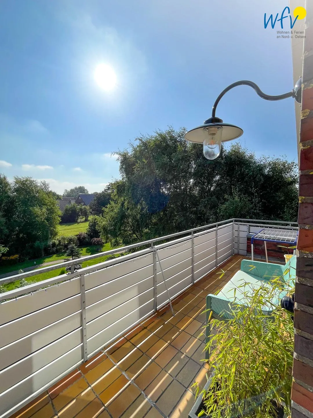 Haus Dörloop Ferienwohnung 9 Borkum - Balkon