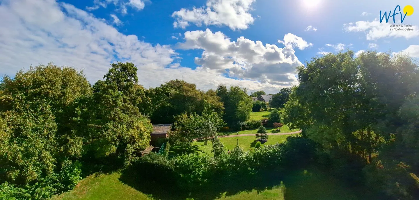 Haus Dörloop Ferienwohnung 9 Borkum - Gartenblick