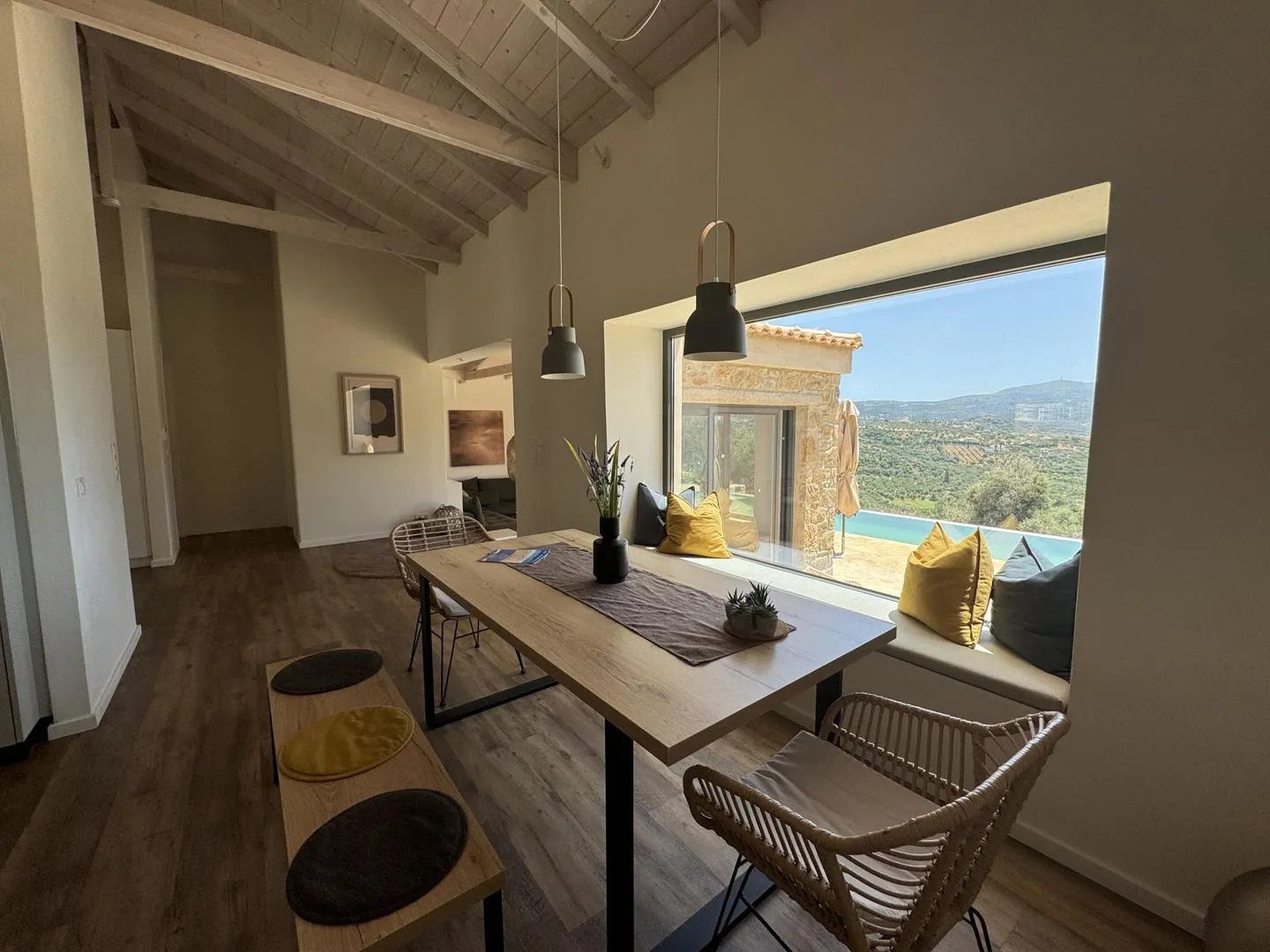 Finca Morea Finikounda - Wohnzimmer