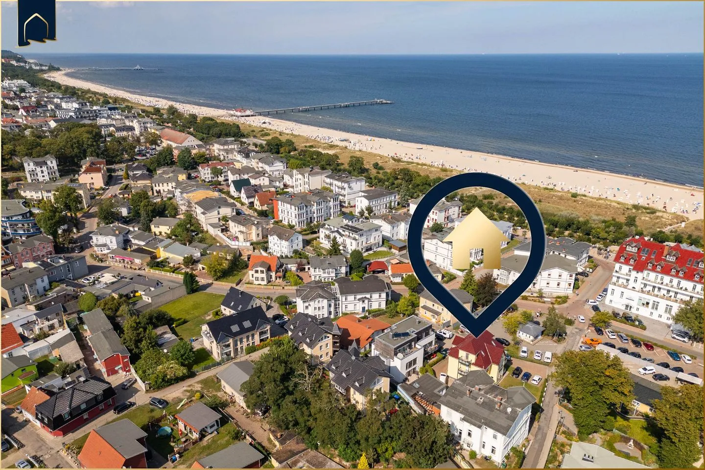 Villa Sanke Fewo Seeblick Ostseebad Ahlbeck -