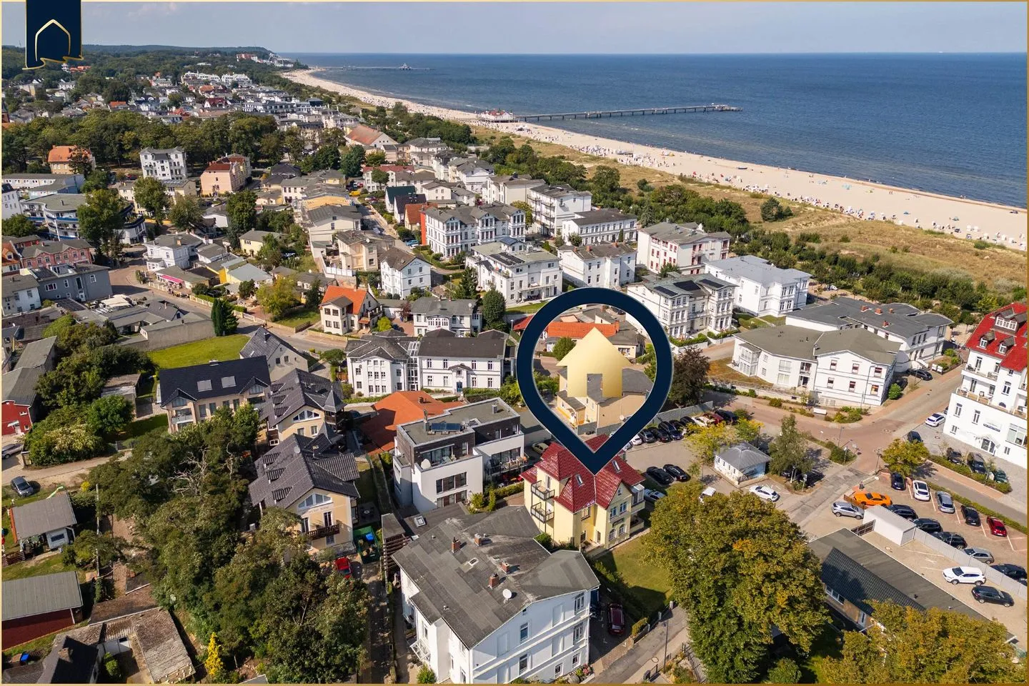 Villa Sanke Fewo Seeblick Ostseebad Ahlbeck -