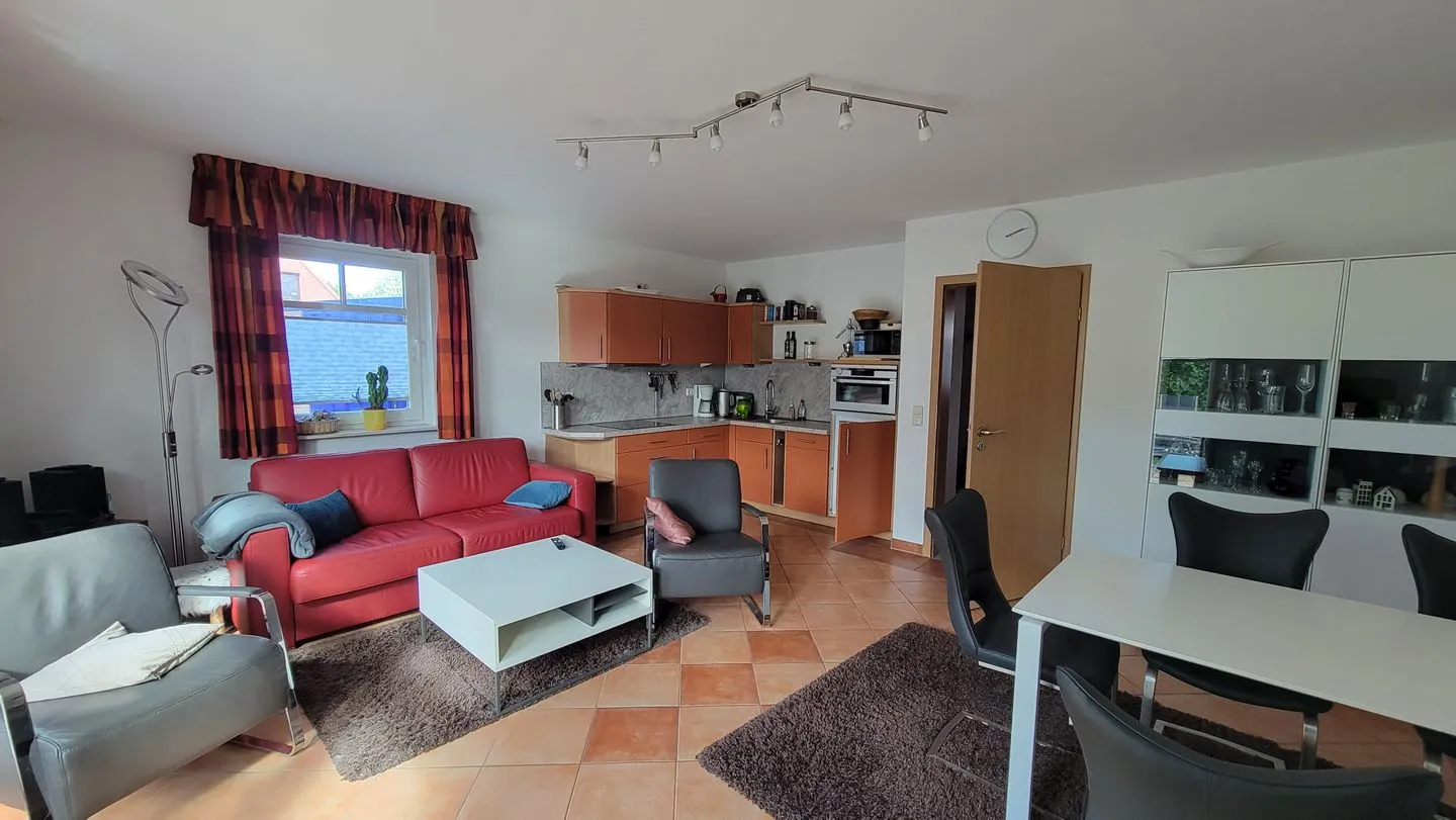 Ferienhaus Carlo Glowe - Wohnzimmer
