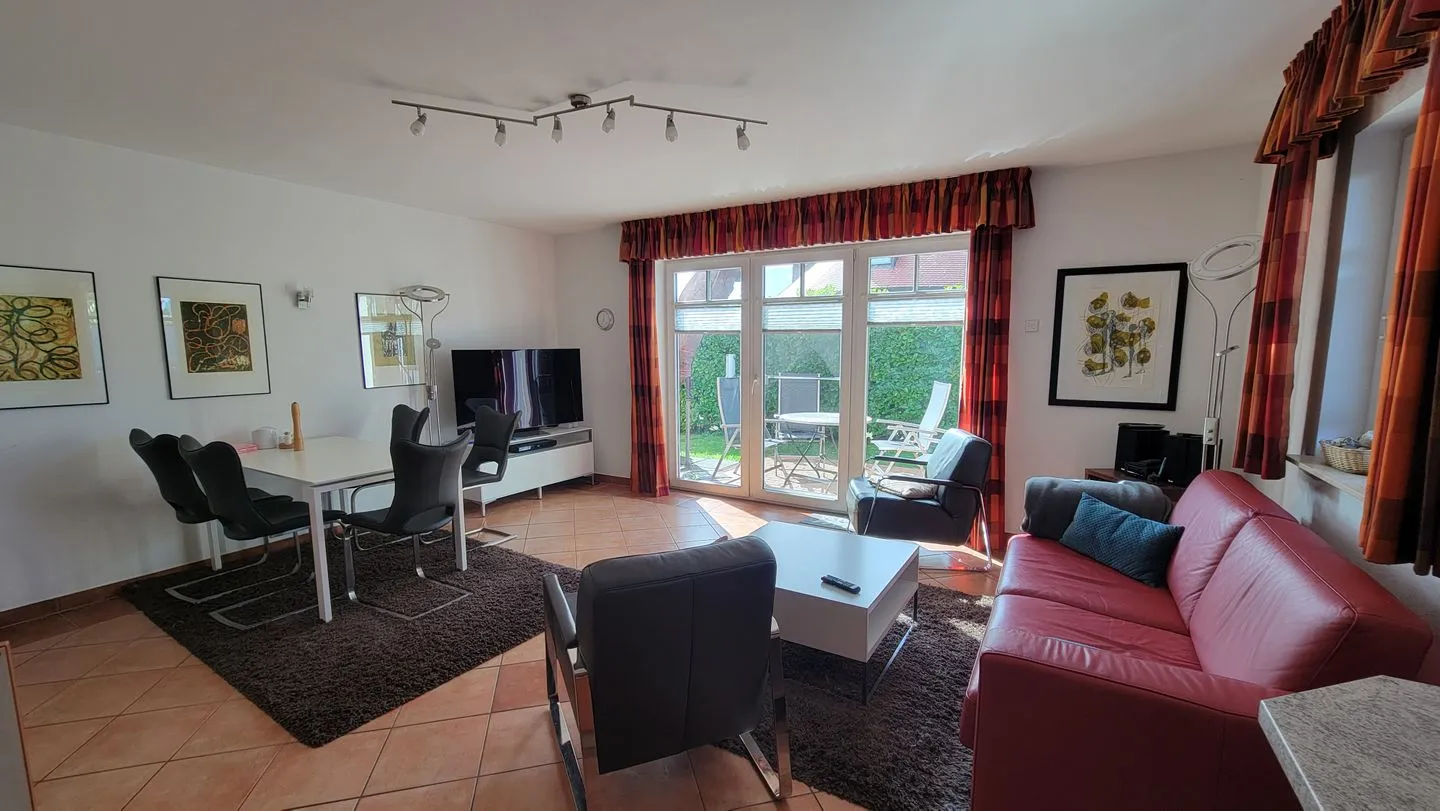 Ferienhaus Carlo Glowe - Wohnzimmer