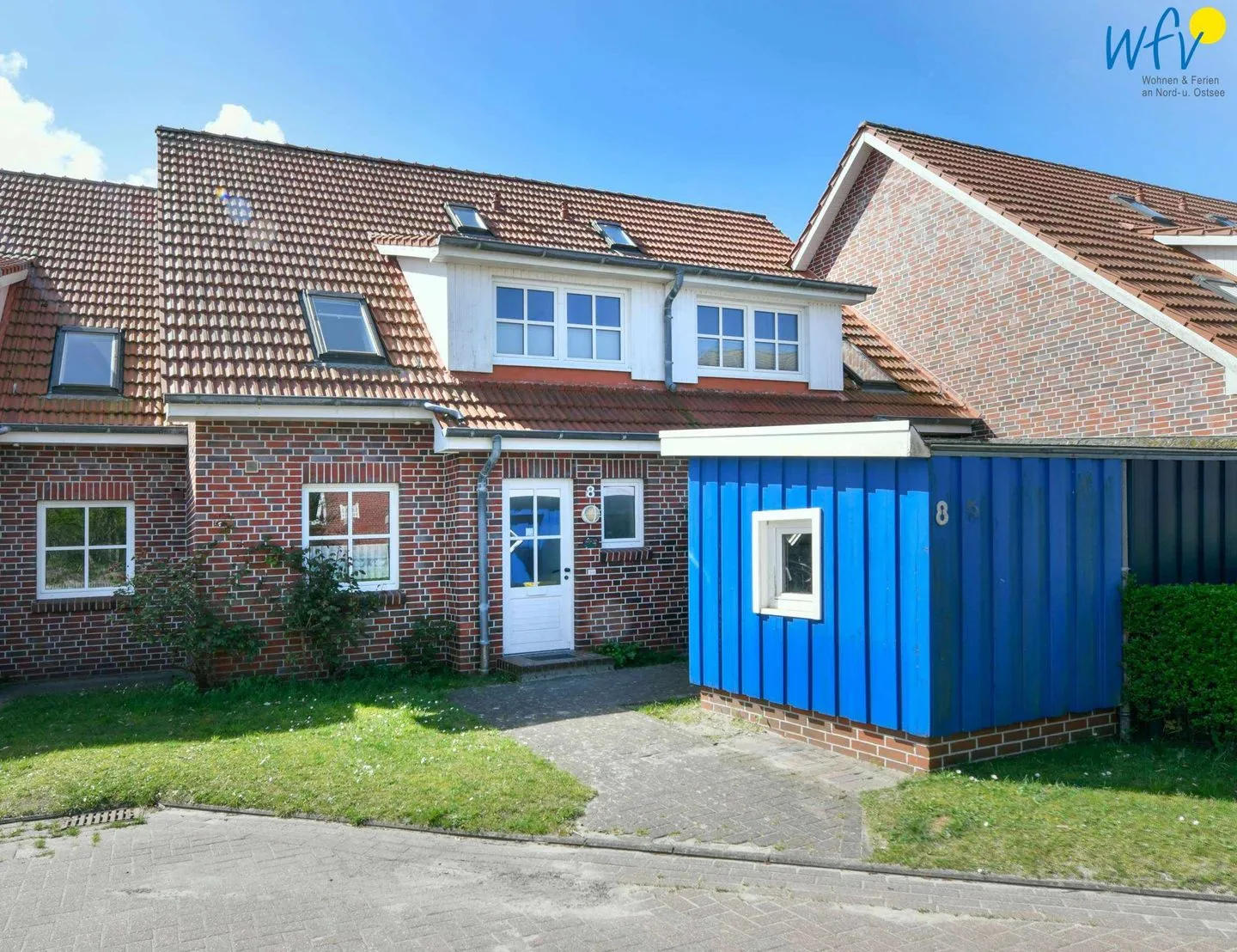 Ferienhäuser Jadehörn Ferienhaus Heiler Hus Wangerooge - Hauptansicht