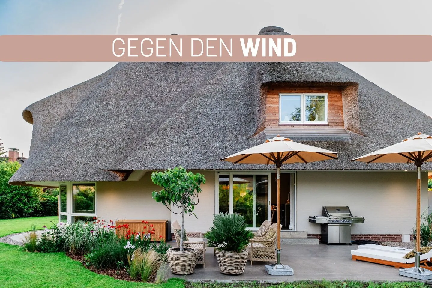 Gegen den Wind St. Peter Ording - Vogelperspektive