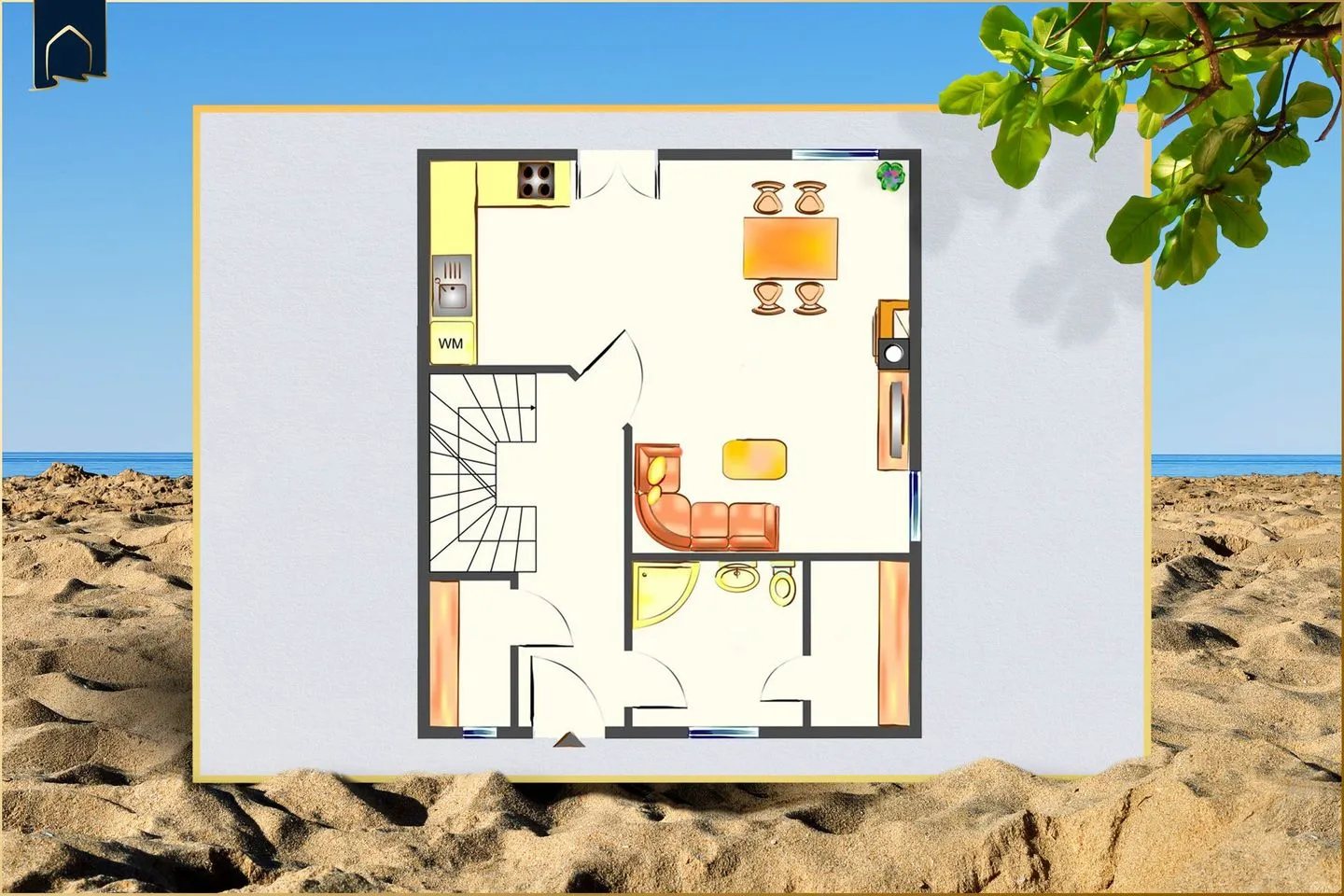 Ferienhaus Golfblick Korswandt -