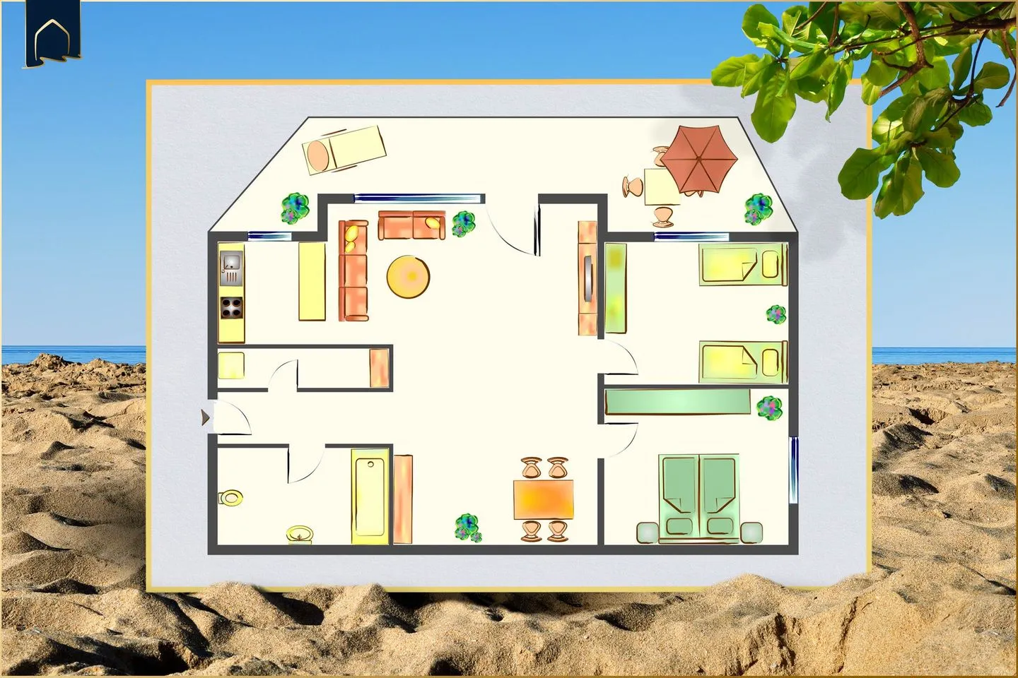 Ferienwohnung Gestrandet Ostseebad Koserow -