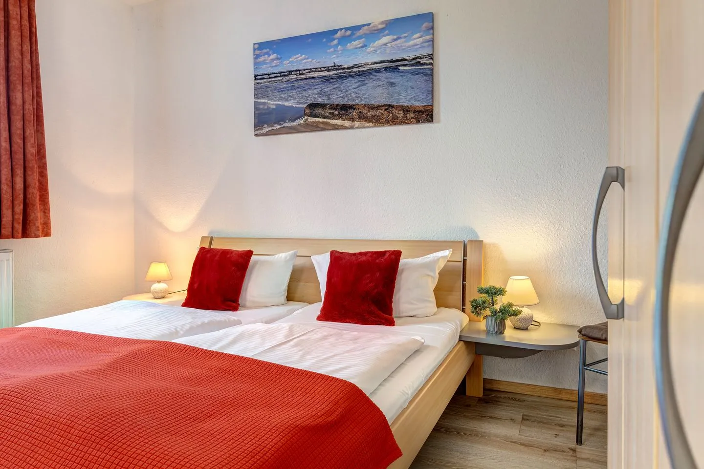 Stranddistel, Haus Gudrun: Whg. 6 Zinnowitz - Wohnzimmer