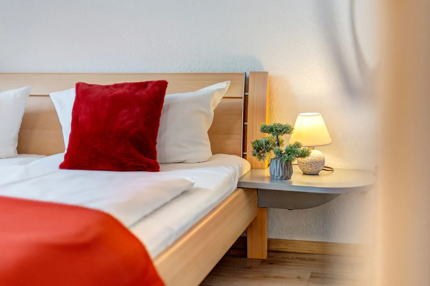 Stranddistel, Haus Gudrun: Whg. 6 Zinnowitz - Bett