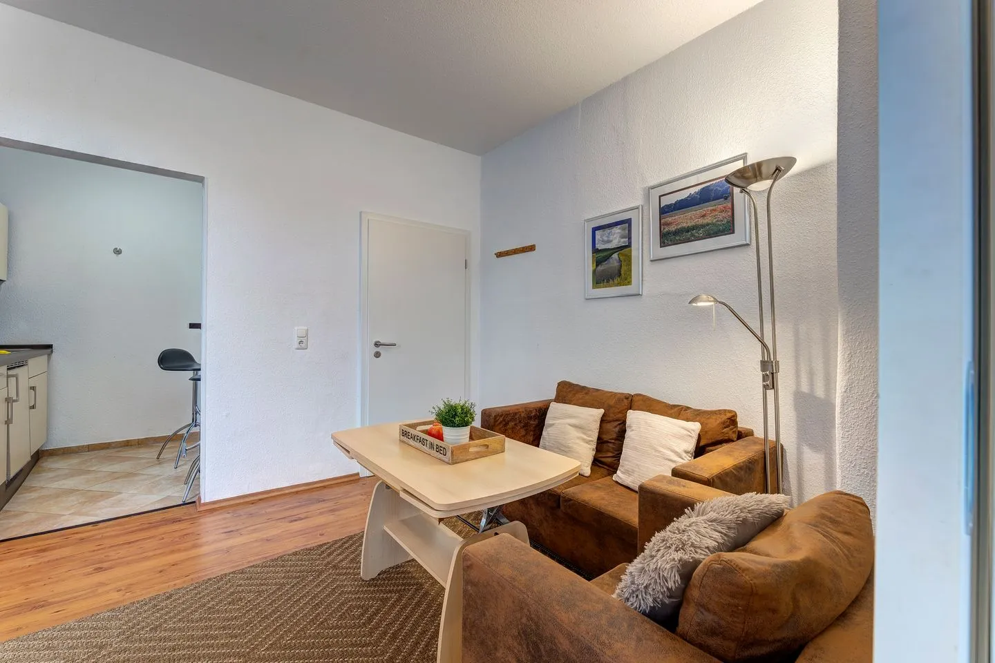 Stranddistel, Haus Gudrun: Whg. 2 Zinnowitz - Wohnzimmer