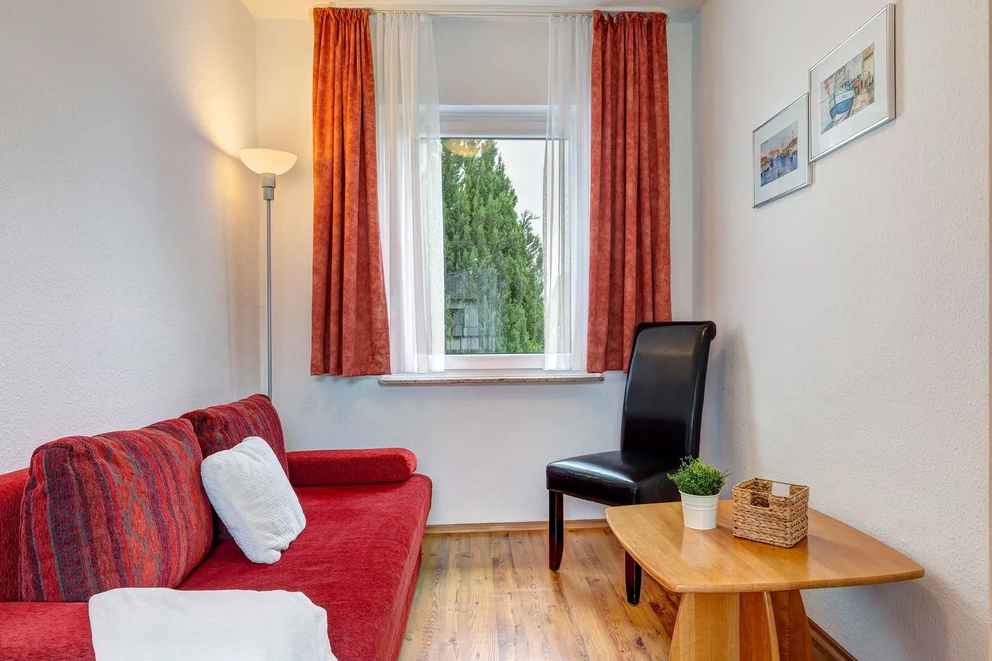Stranddistel, Haus Gudrun: Whg. 2 Zinnowitz - Schlafzimmer