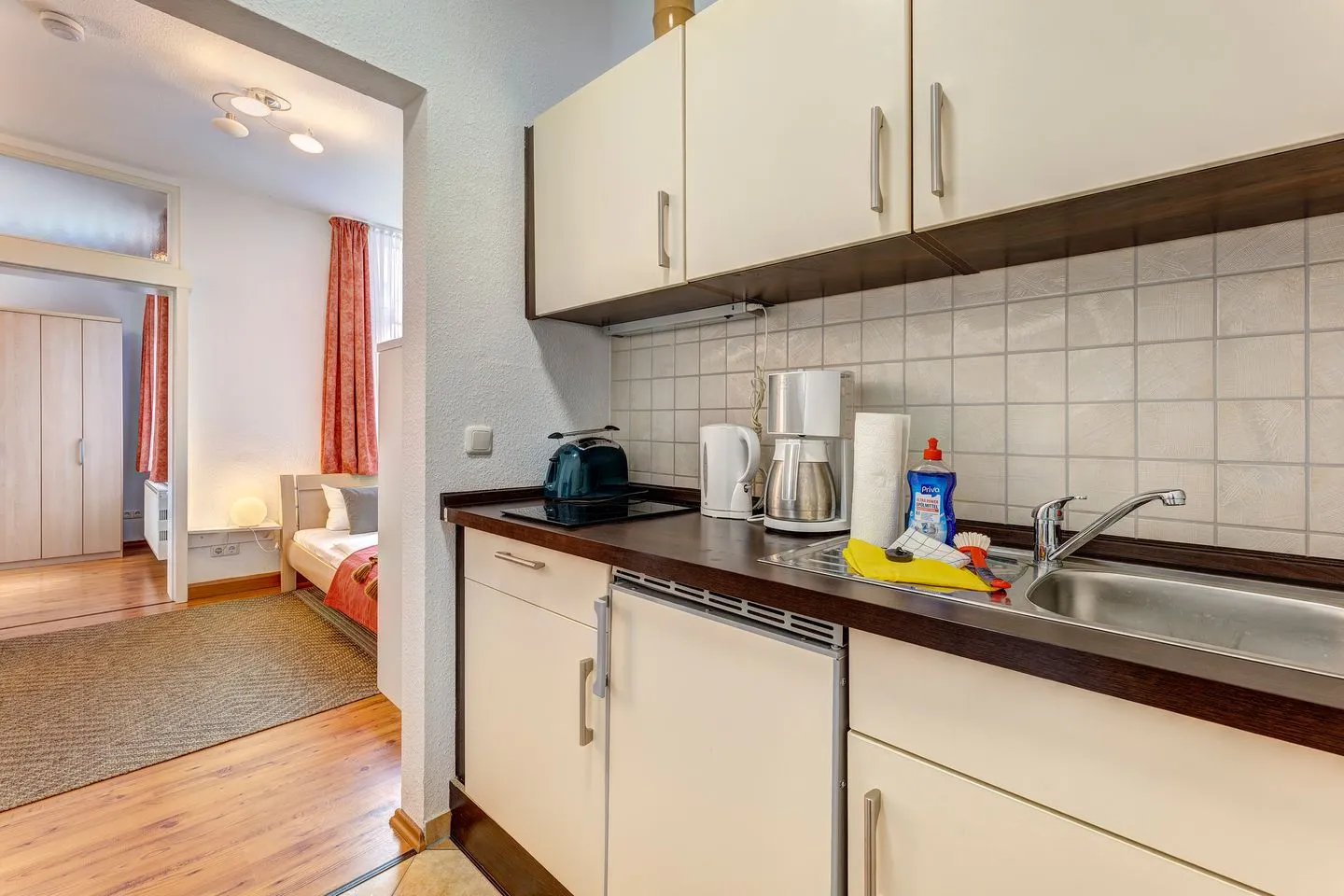 Stranddistel, Haus Gudrun: Whg. 2 Zinnowitz - Küche / Küchenzeile