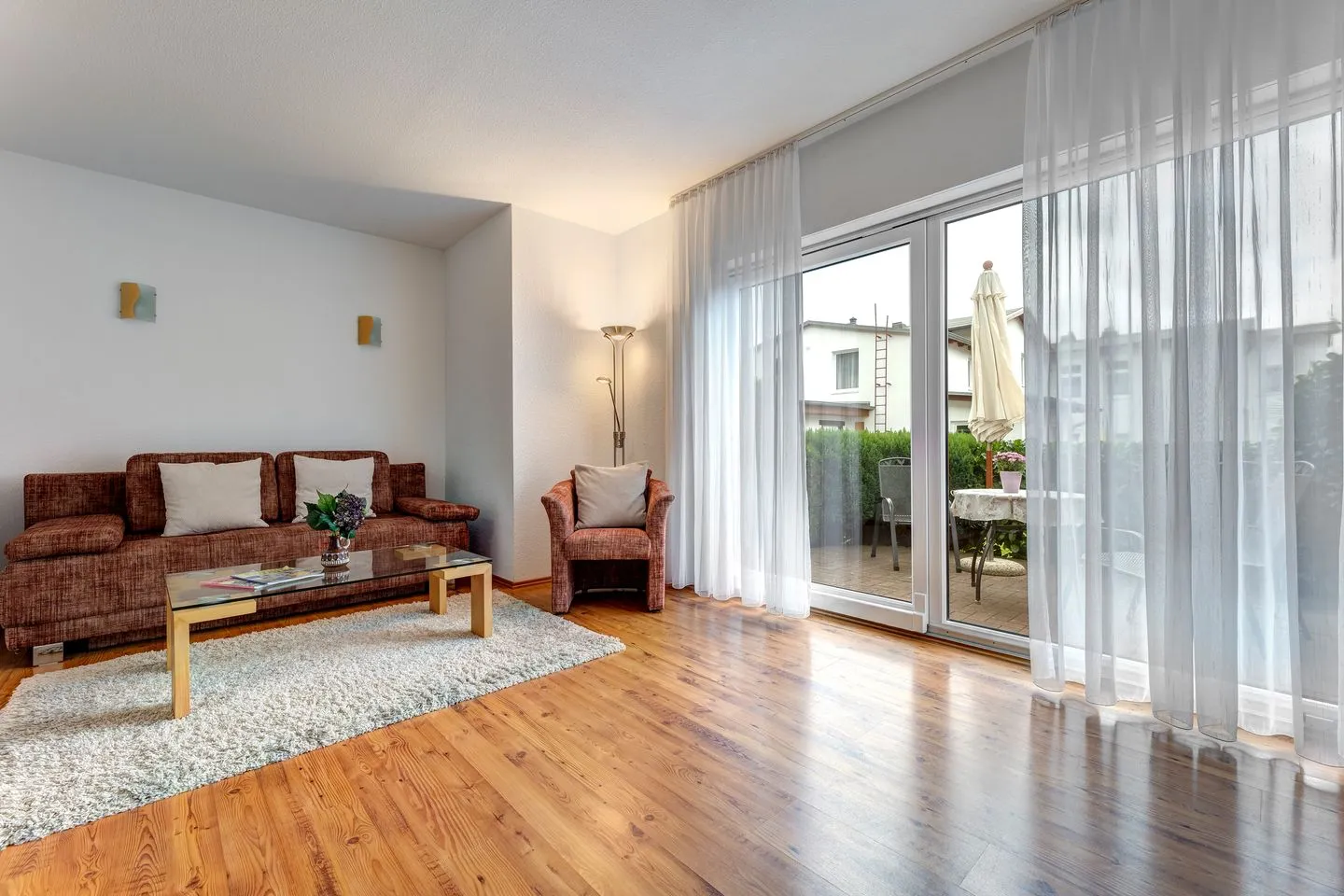 Villa Stranddistel, Whg. 1 Zinnowitz - Wohnzimmer