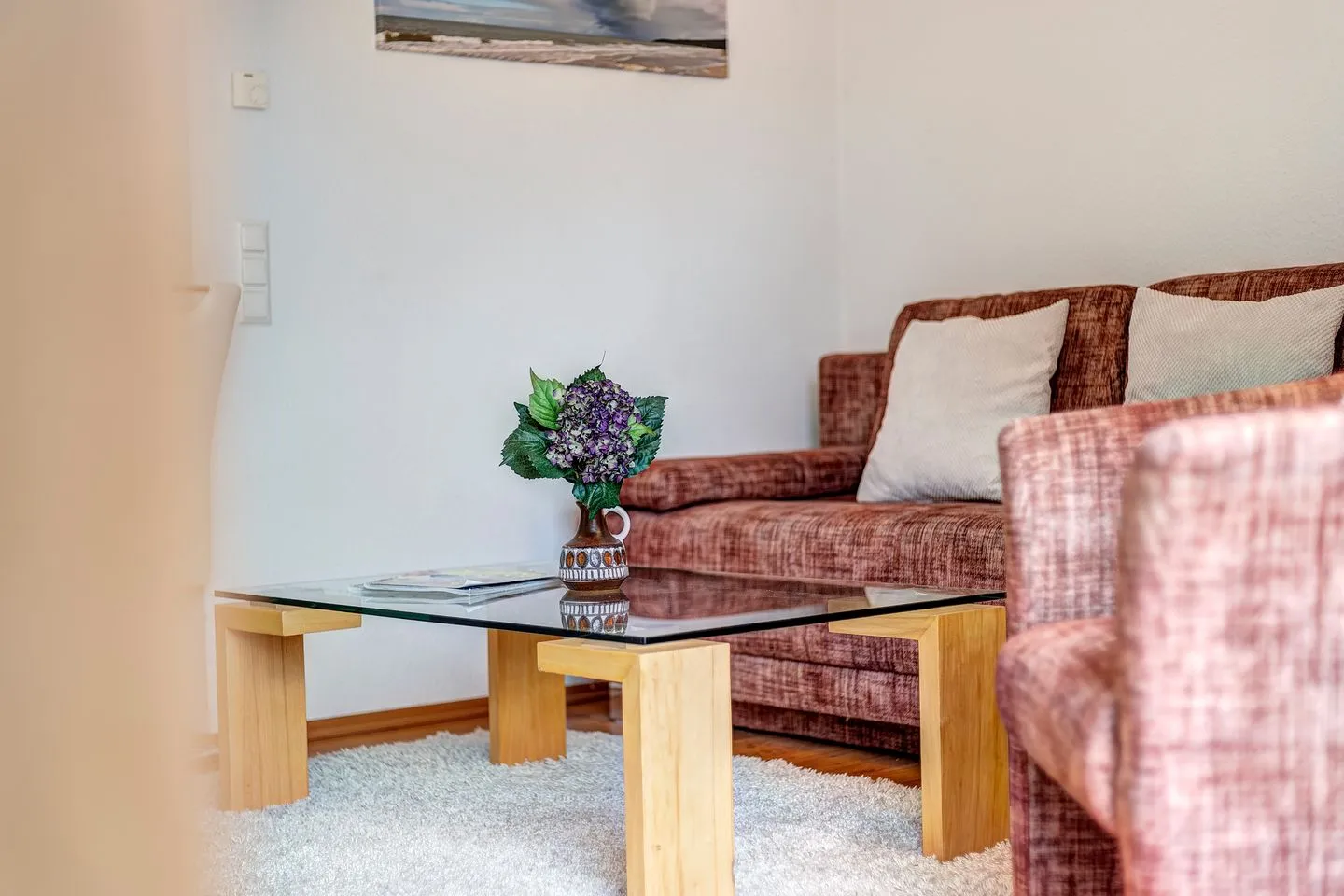 Villa Stranddistel, Whg. 1 Zinnowitz - Wohnzimmer