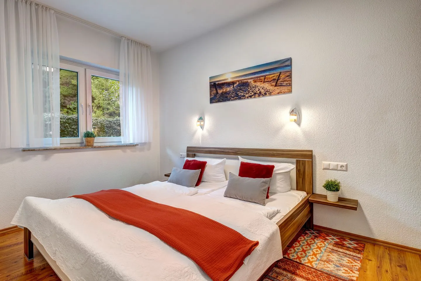 Villa Stranddistel, Whg. 1 Zinnowitz - Schlafzimmer
