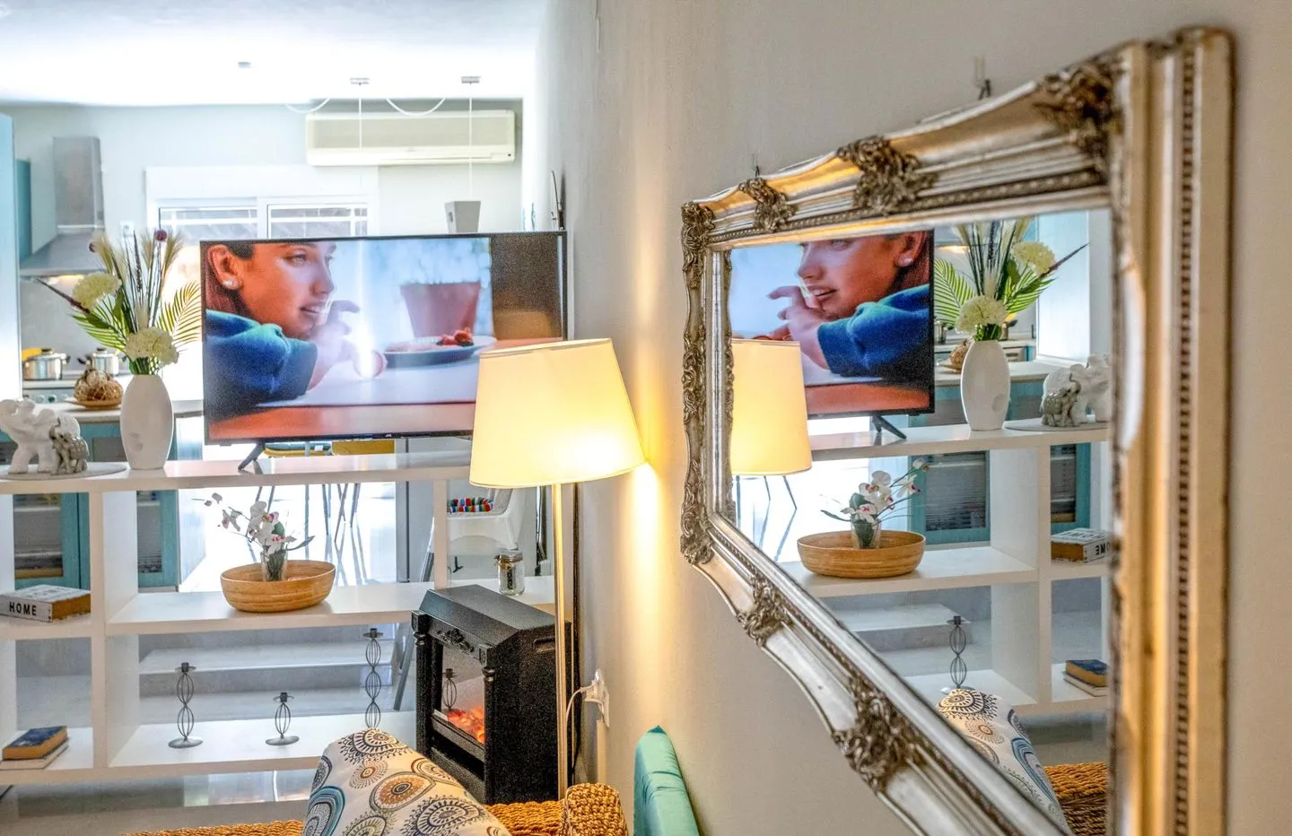 Litsa-House Nea Iraklitsa - Wohnzimmer