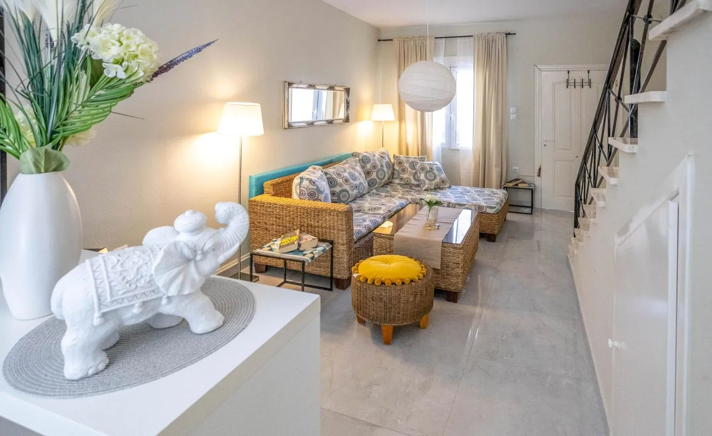 Litsa-House Nea Iraklitsa - Wohnzimmer