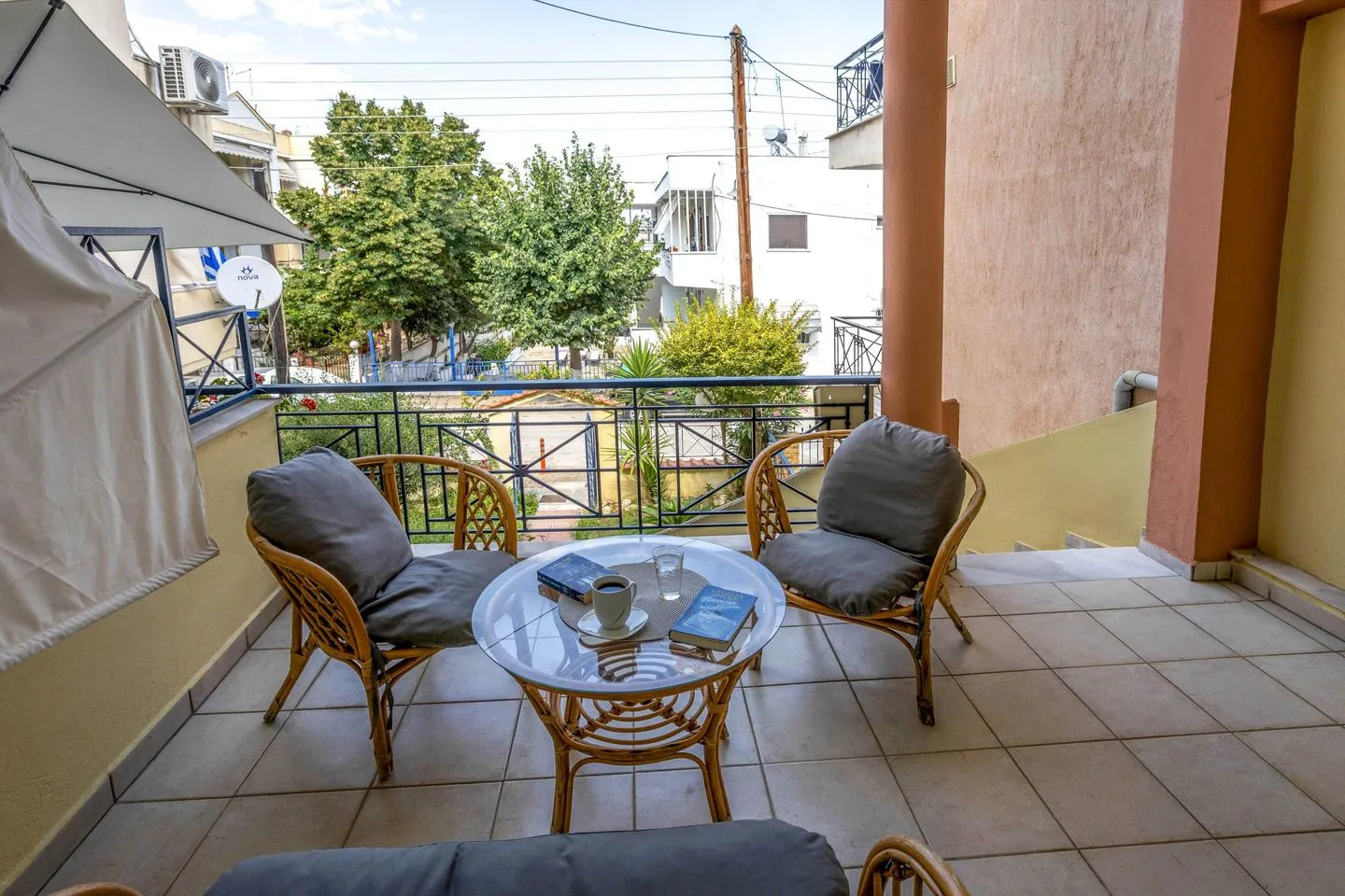 Litsa-House Nea Iraklitsa - Balkon