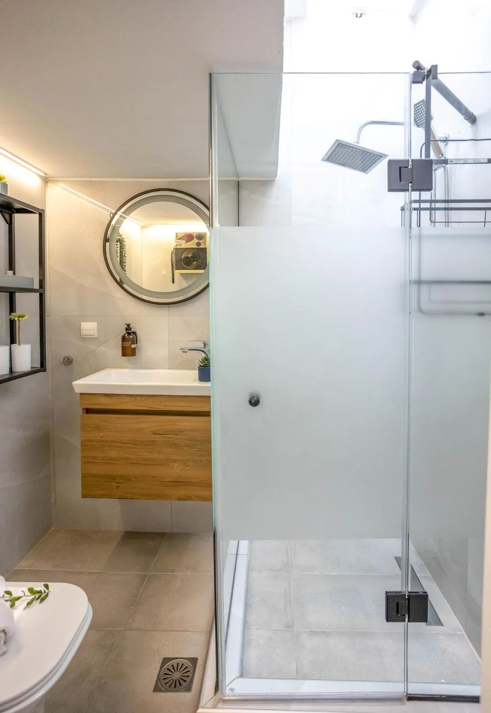 Litsa-House Nea Iraklitsa - Badezimmer