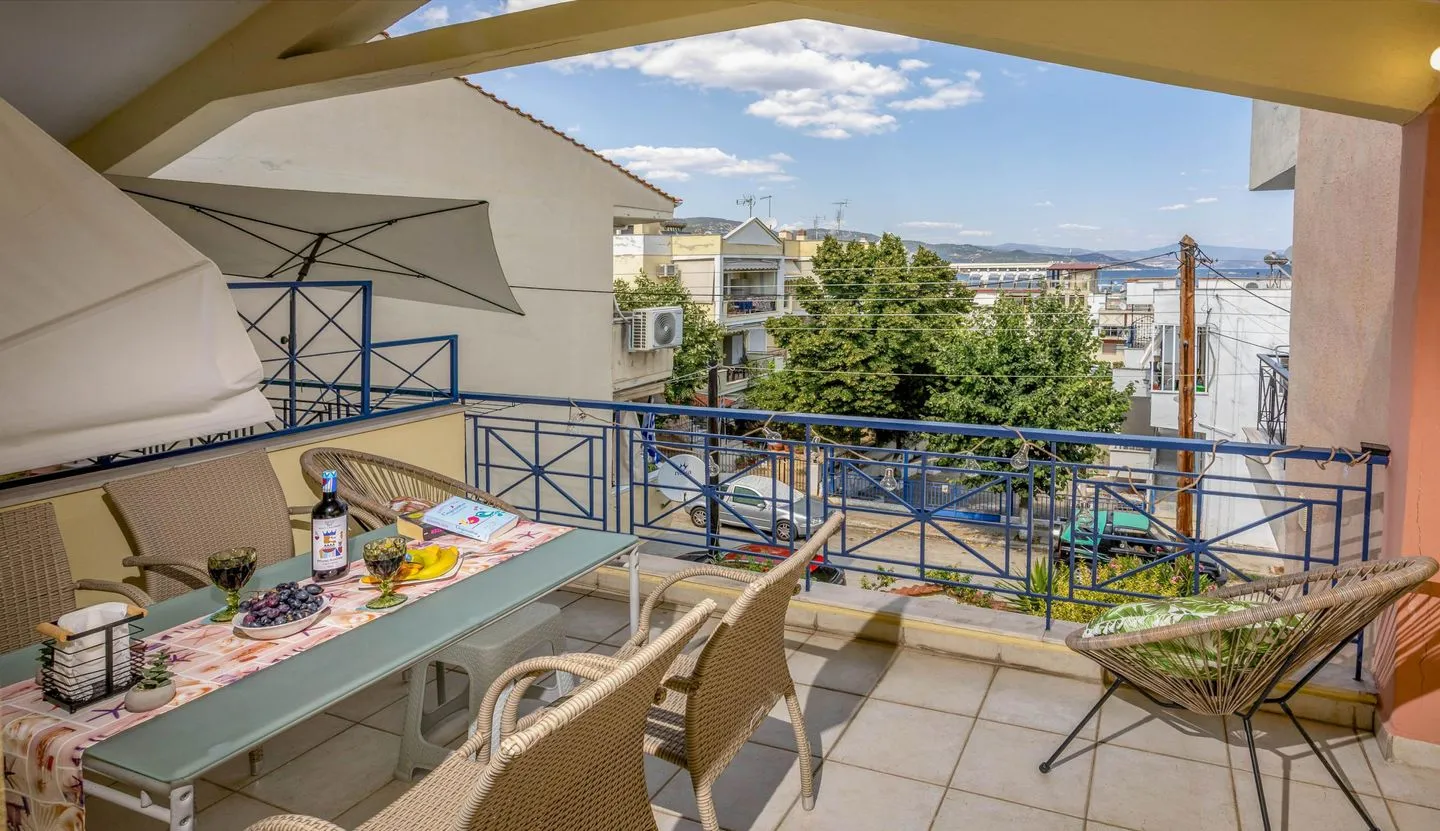 Litsa-House Nea Iraklitsa - Balkon