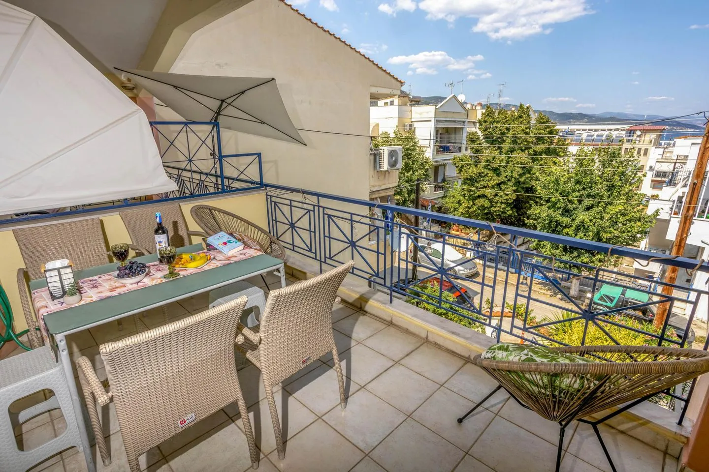 Litsa-House Nea Iraklitsa - Balkon