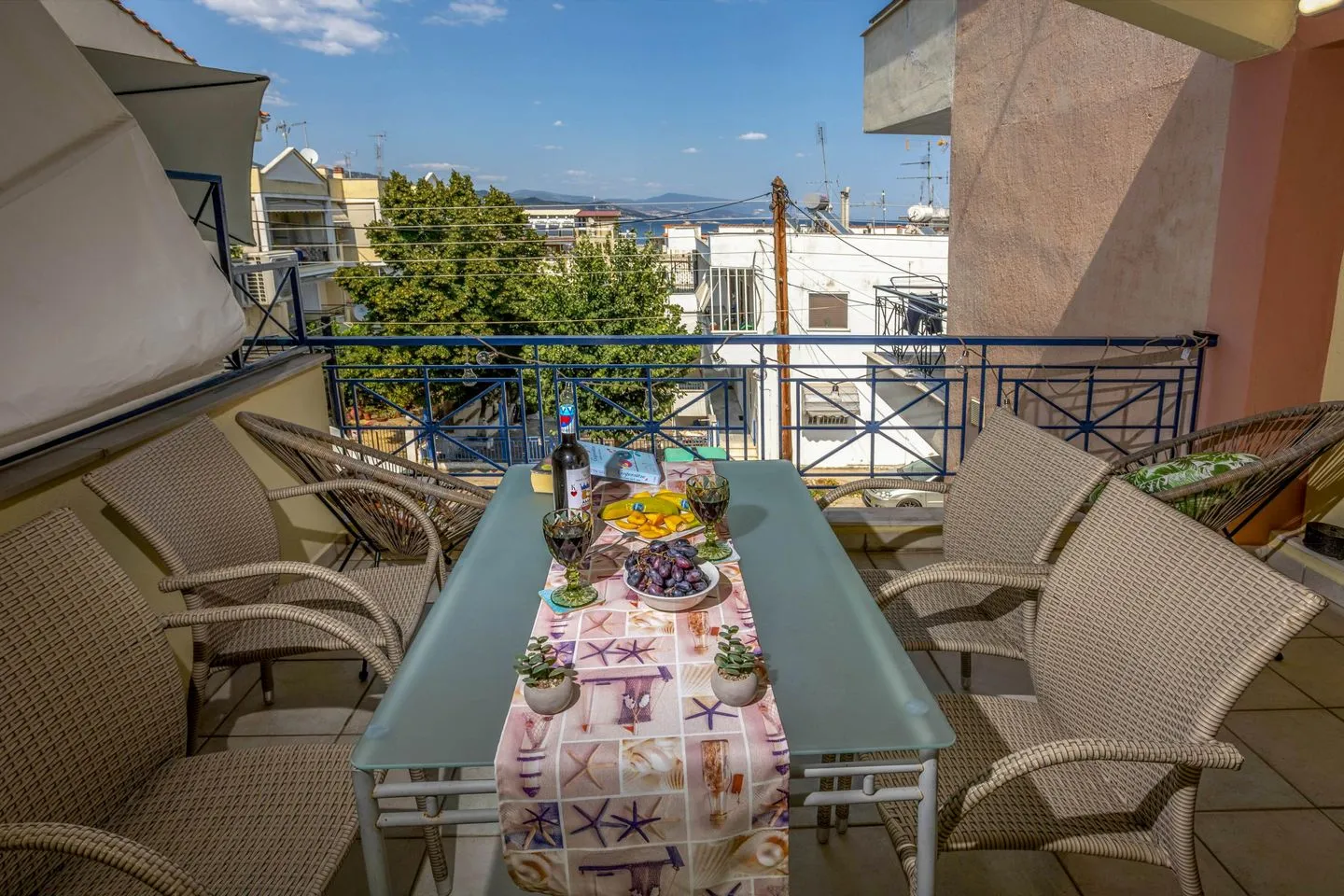 Litsa-House Nea Iraklitsa - Balkon