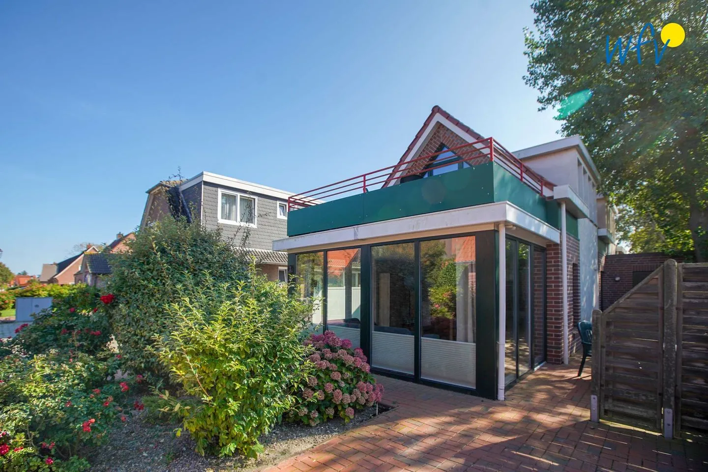 Haus Gartenstraße Ferienwohnung Gartentraum Borkum - Hauptansicht