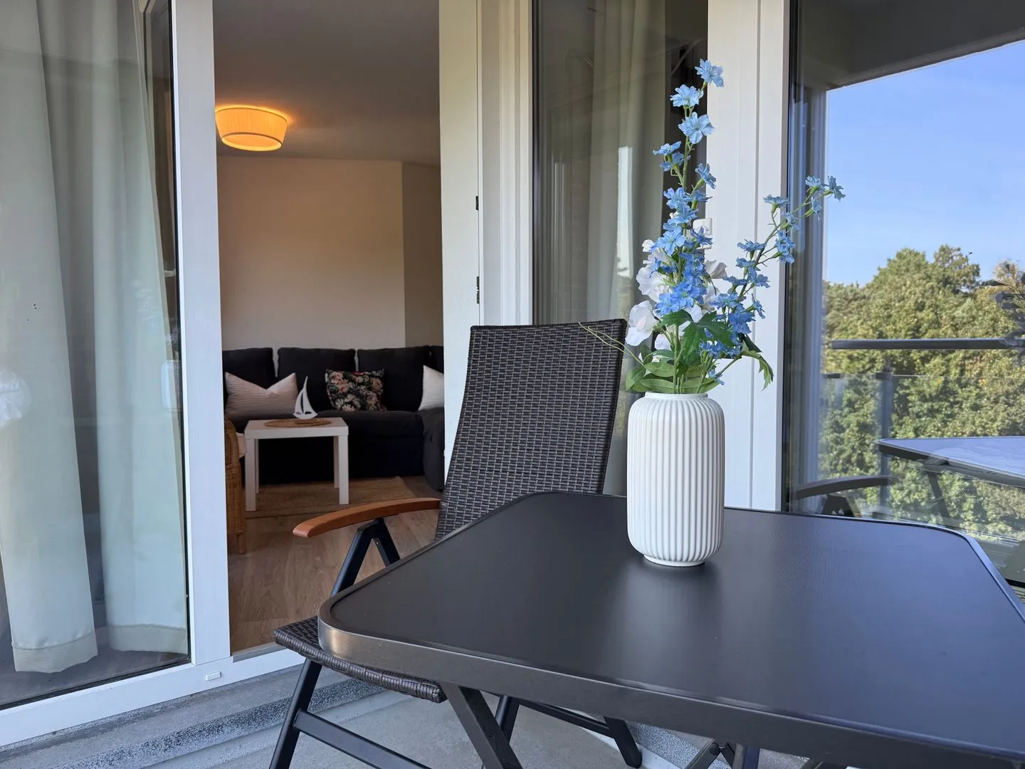 Haus Nordseebrandung FeWo A3.3 Sahlenburg - Balkon