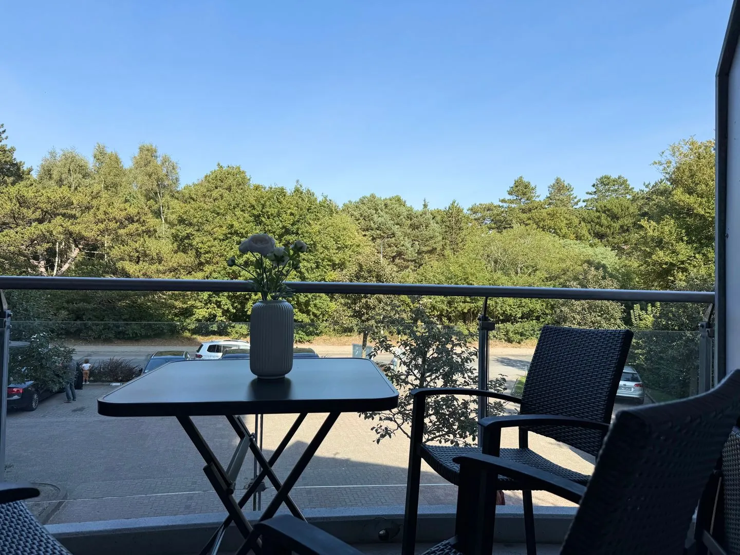 Haus Nordseebrandung FeWo A1.4 Sahlenburg - Balkon
