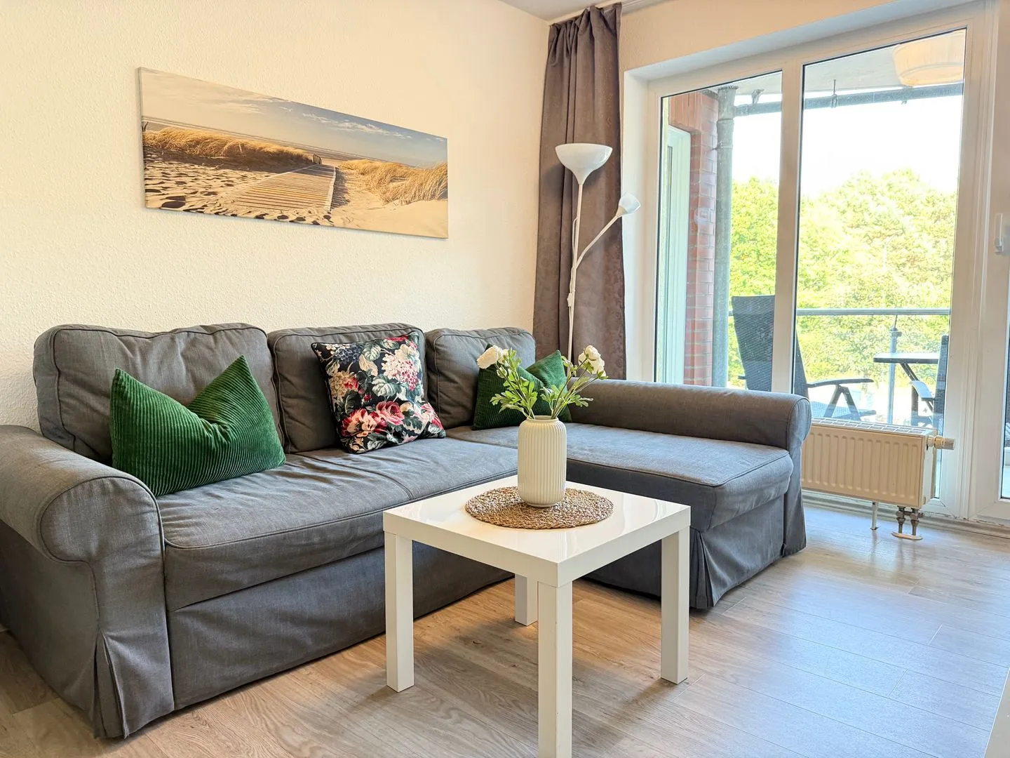 Haus Nordseebrandung FeWo A1.4 Sahlenburg - Wohnzimmer