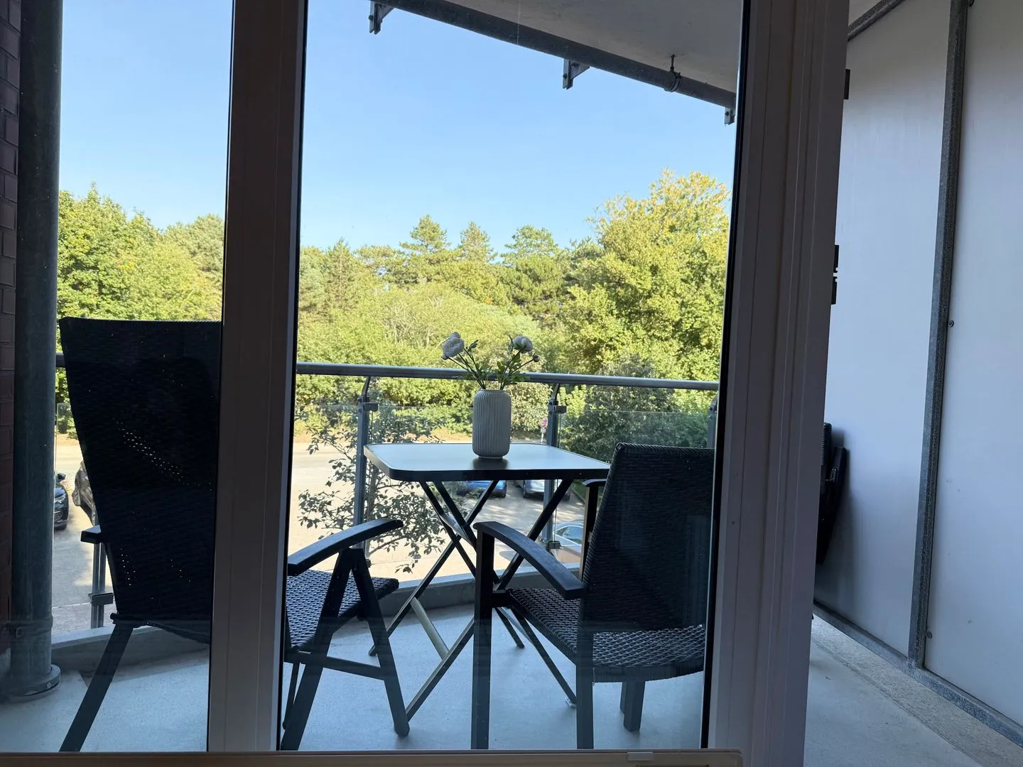 Haus Nordseebrandung FeWo A1.4 Sahlenburg - Balkon