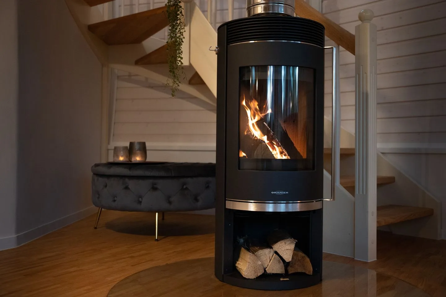 Kugelhaus Kugellager Tollensesee – Penzlin/Wustrow - Ferienhaus Kugellager - Kugelhaus am Tollensesee - perfekt für die kalte Jahreszeit ausgestattet