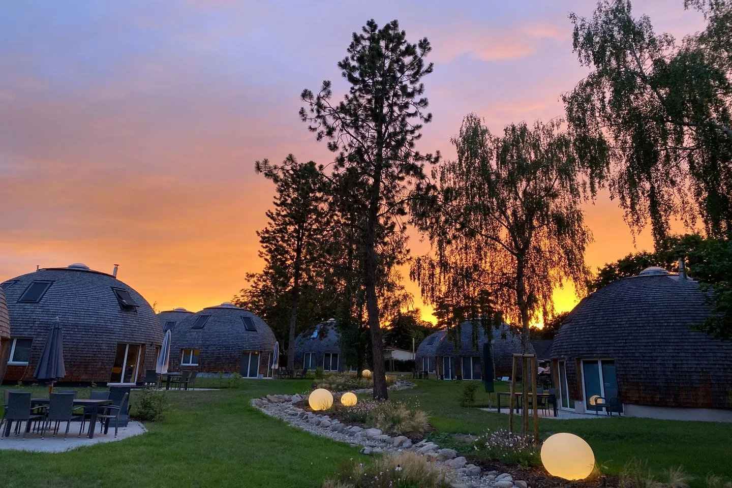 Kugelhaus Kugellager Tollensesee – Penzlin/Wustrow - Ferienhaus Kugellager - Kugelhaus am Tollensesee - stimmungsvolle Eindrücke