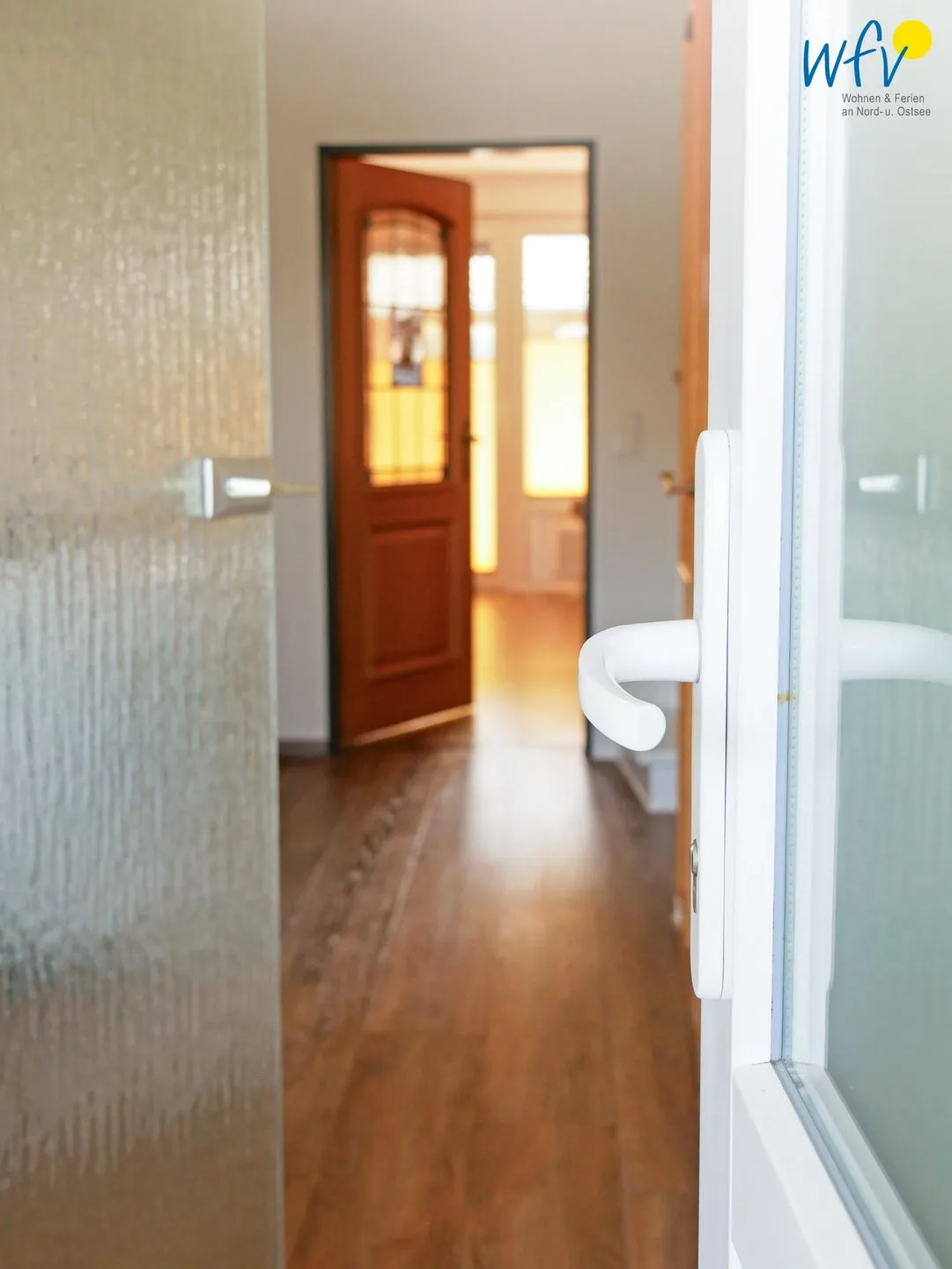 Ferienhaus Greune-Stee 87 Ferienwohnung Uttiet bi de Düün Borkum - Flur und Eingangsbereich