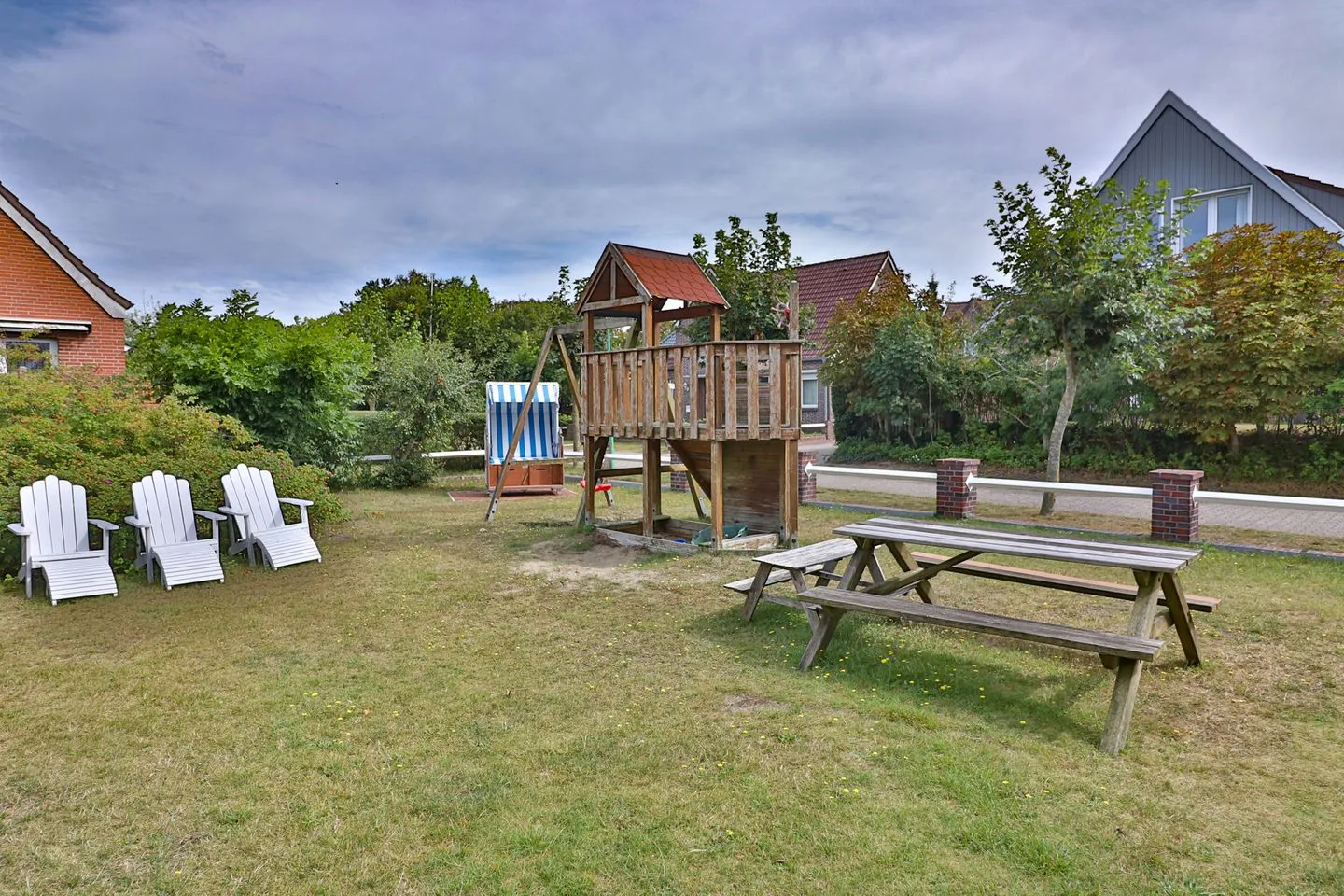 Villa Westend - Häuschen Langeoog - Garten