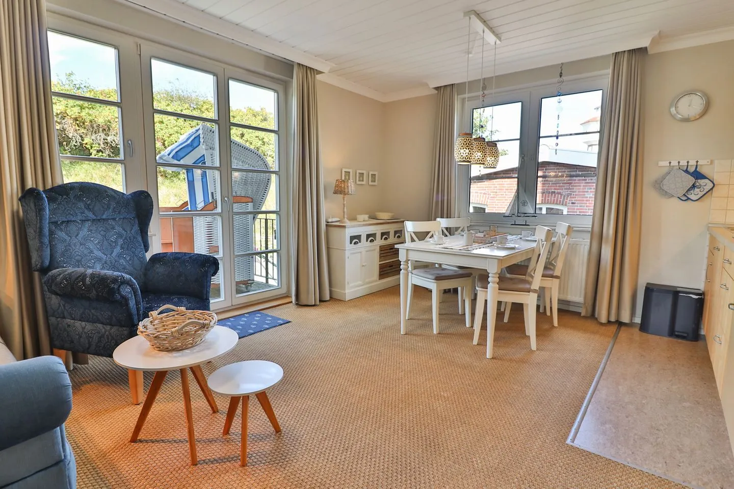 Villa Westend - Wohnung 2 Langeoog - Wohnzimmer