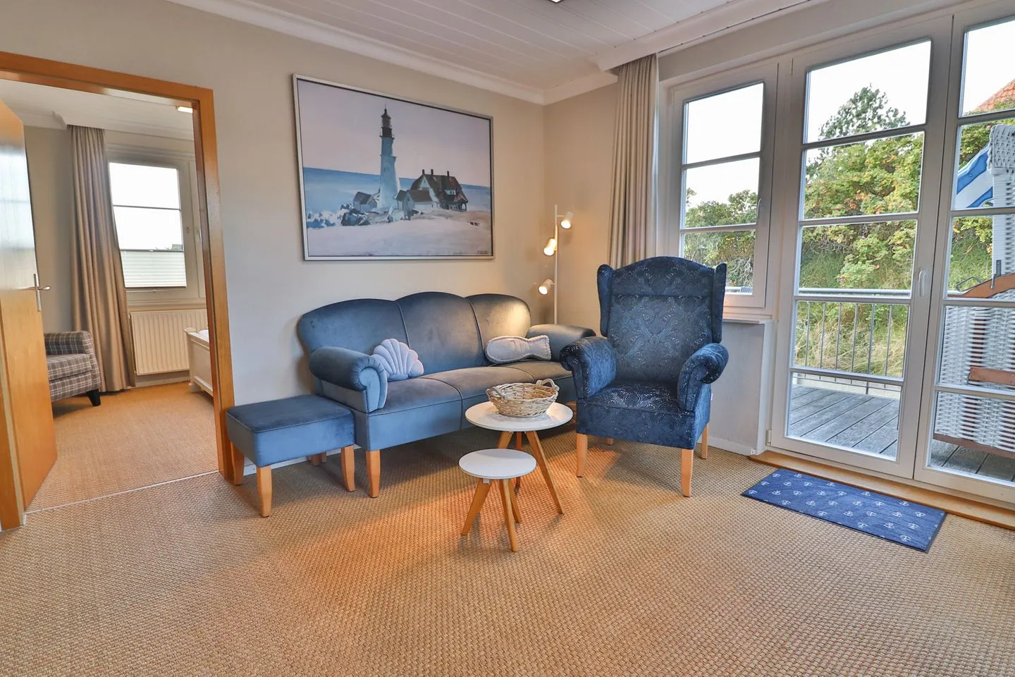 Villa Westend - Wohnung 2 Langeoog - Wohnzimmer