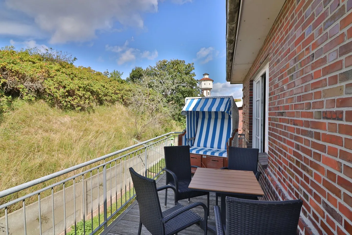 Villa Westend - Wohnung 2 Langeoog - Balkon