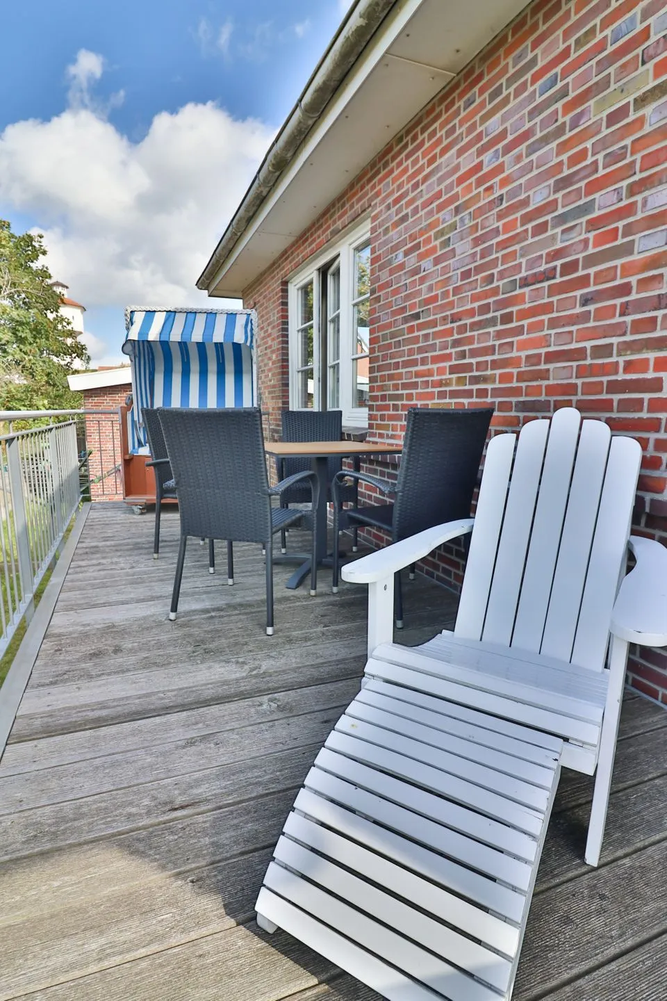 Villa Westend - Wohnung 2 Langeoog - Balkon