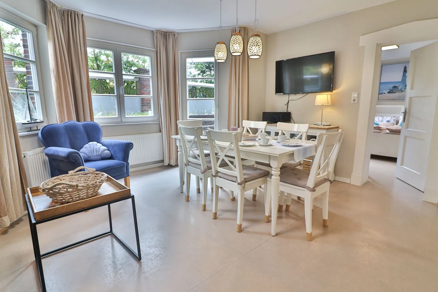 Villa Westend - Wohnung 4 Langeoog - Wohnzimmer